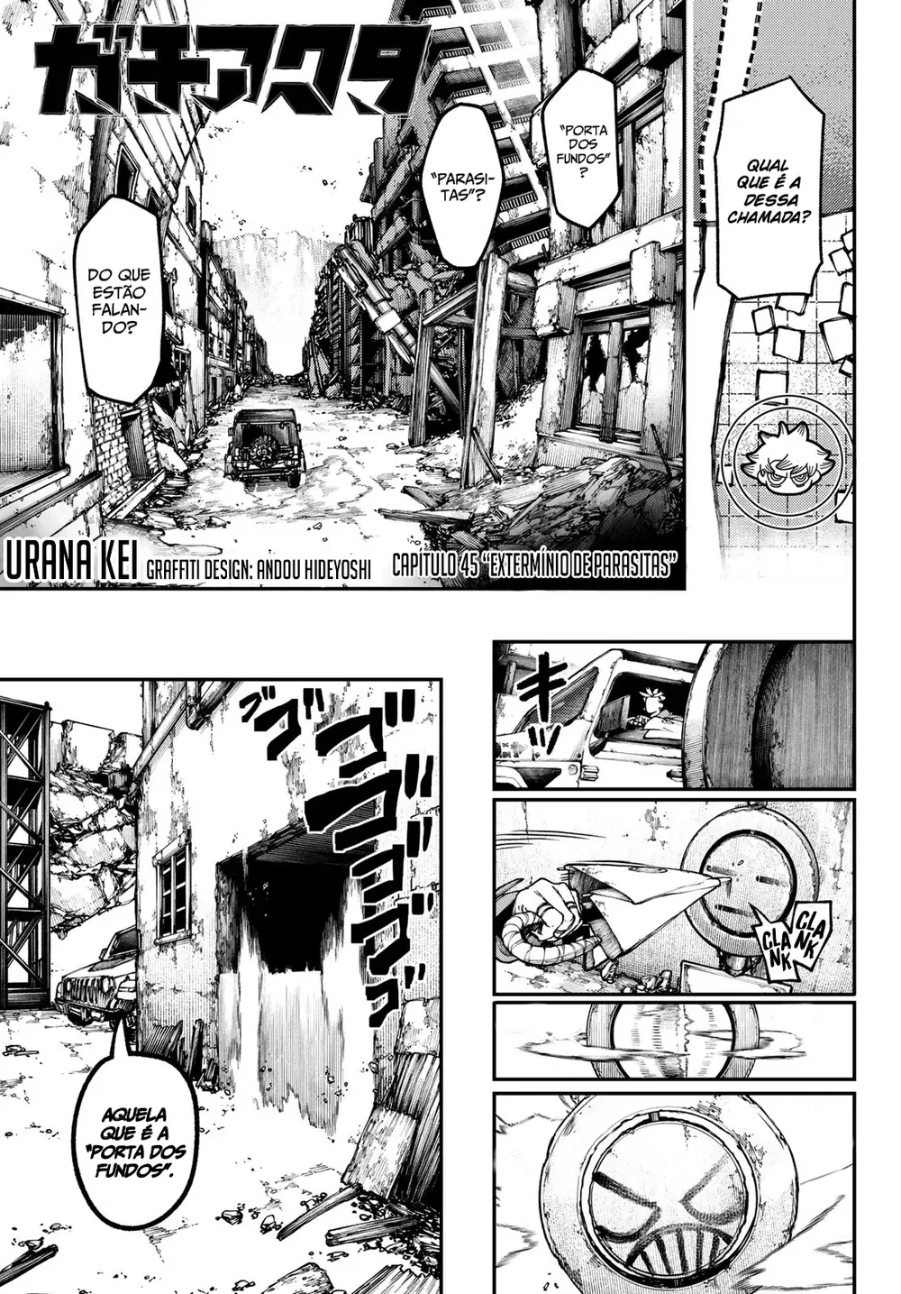 Read Gachiakuta PTBR Manga Online