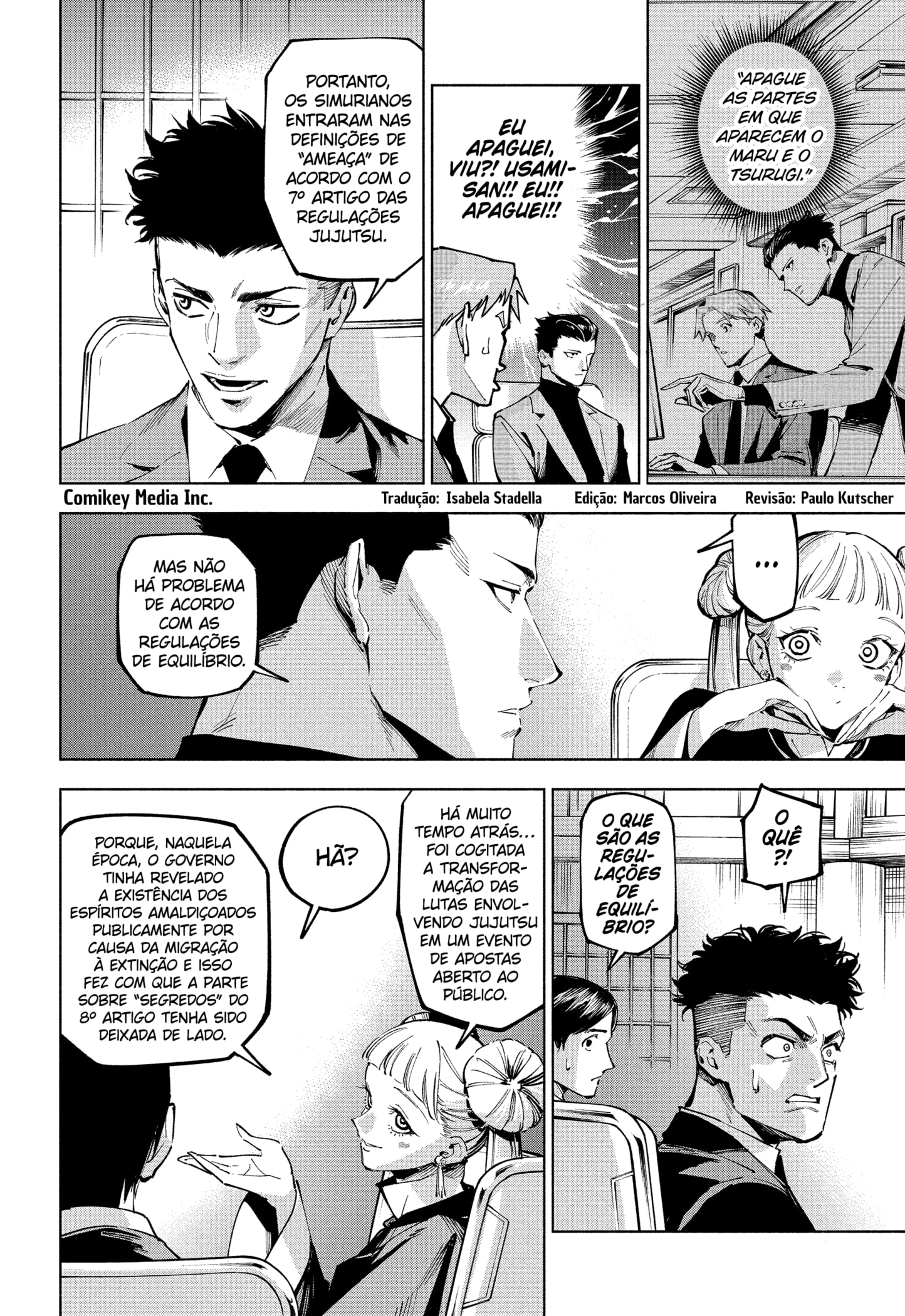 Read Jujutsu Kaisen Módulo PTBR Manga Online