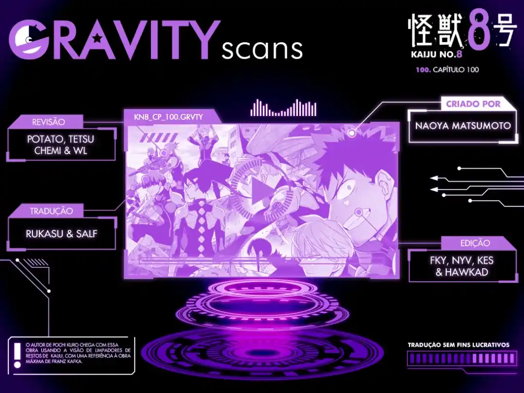 Read Kaiju No 8 PTBR Manga Online