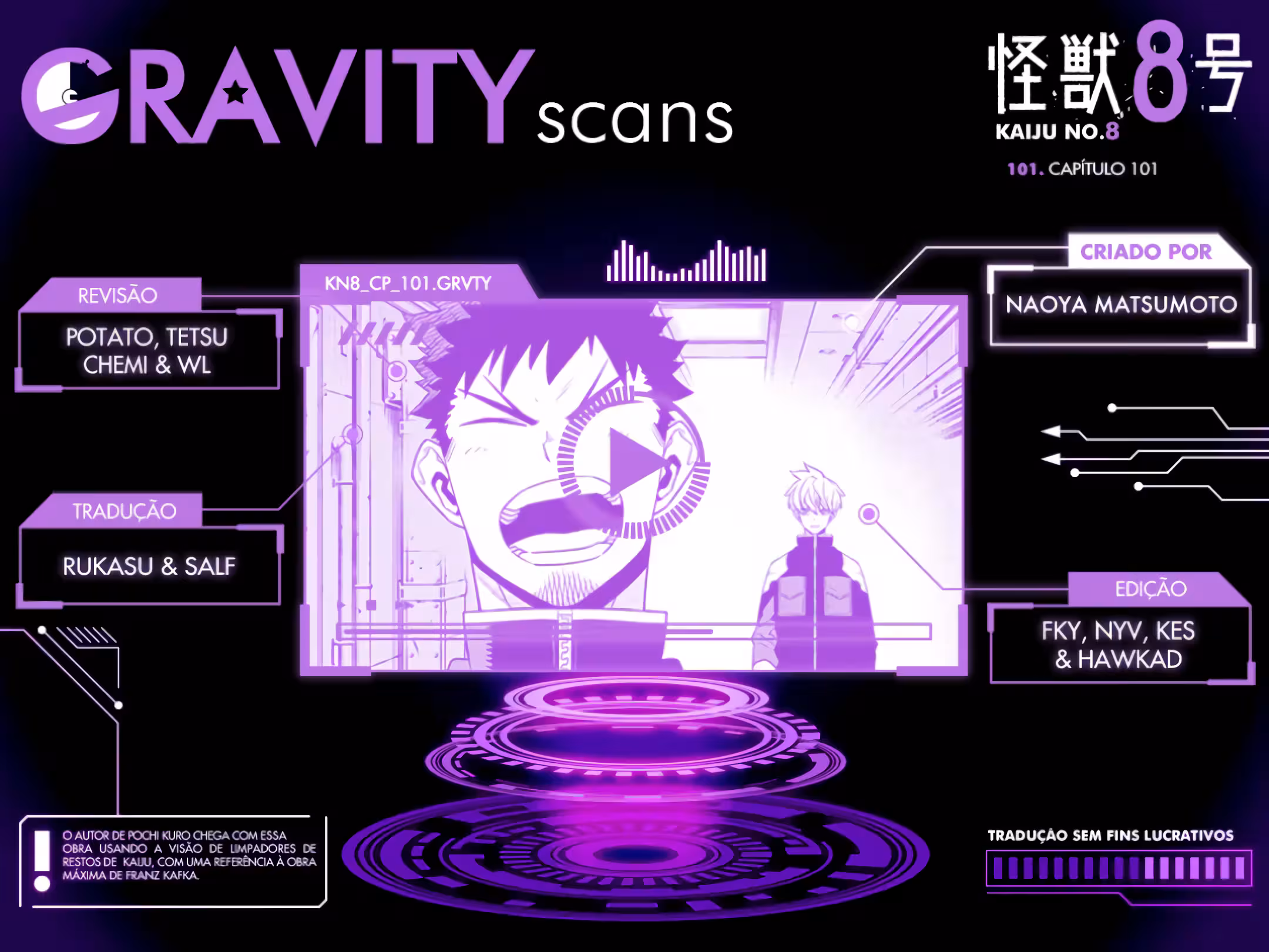 Read Kaiju No 8 PTBR Manga Online