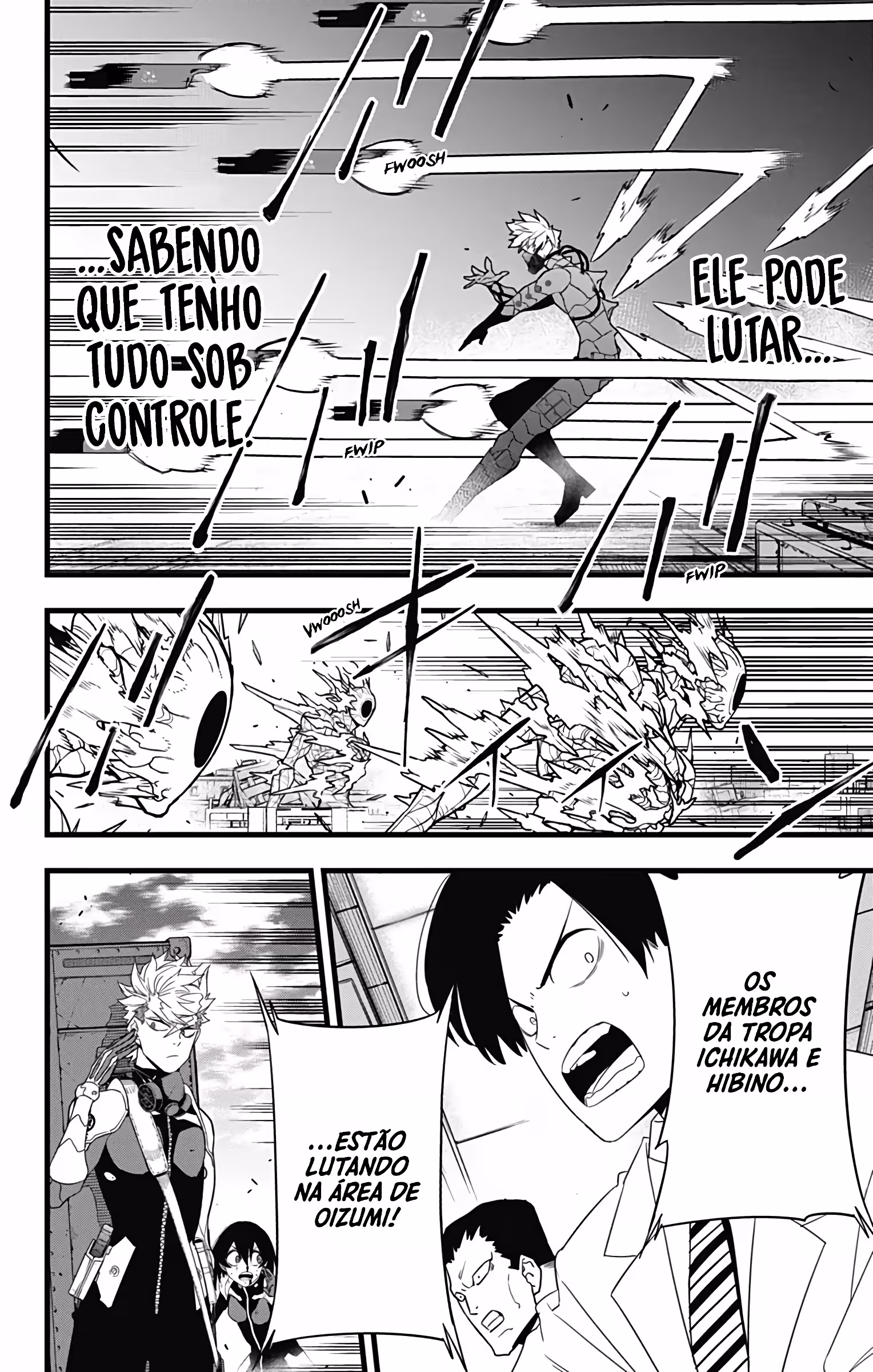 Read Kaiju No 8 PTBR Manga Online