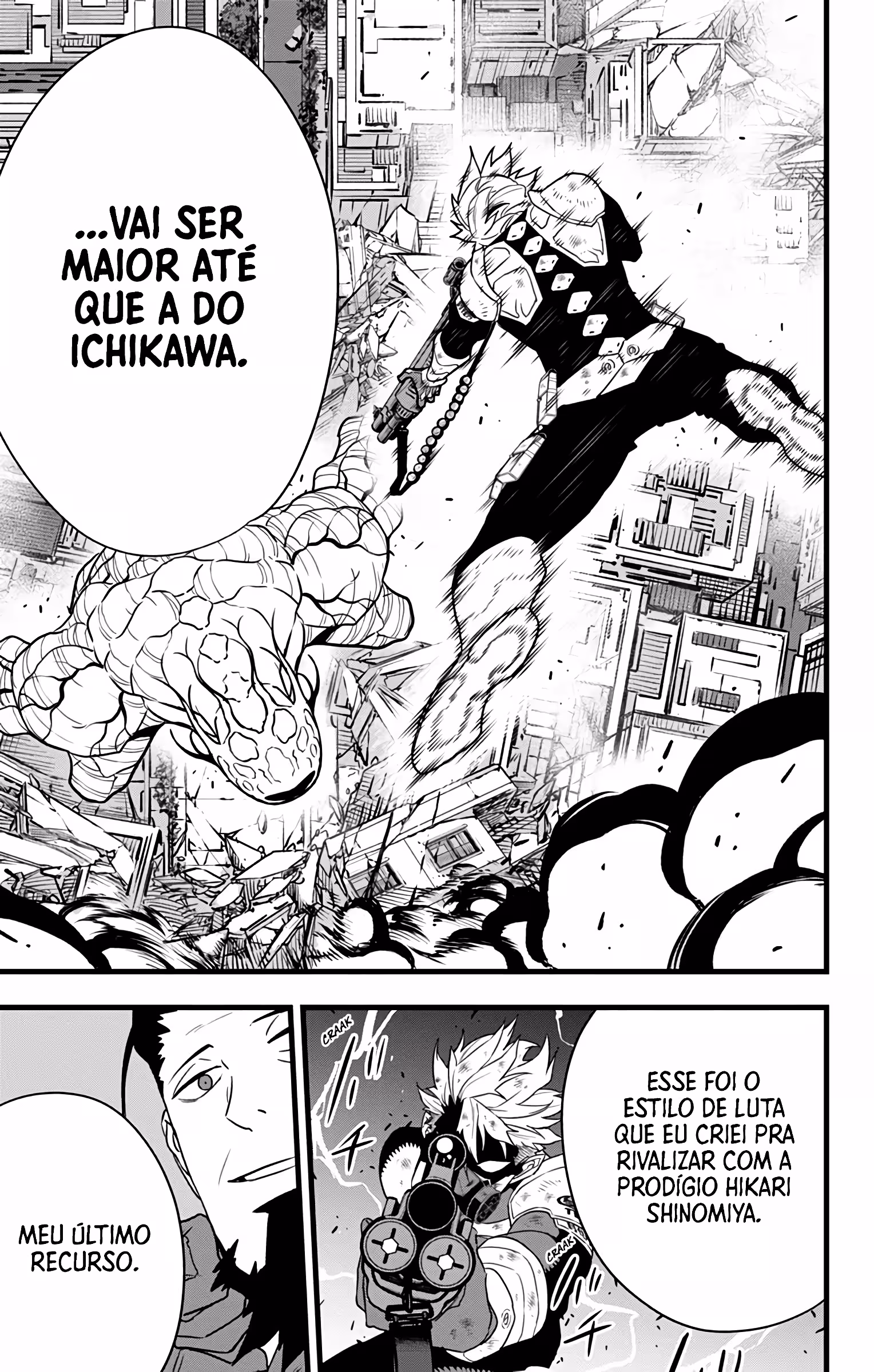 Read Kaiju No 8 PTBR Manga Online