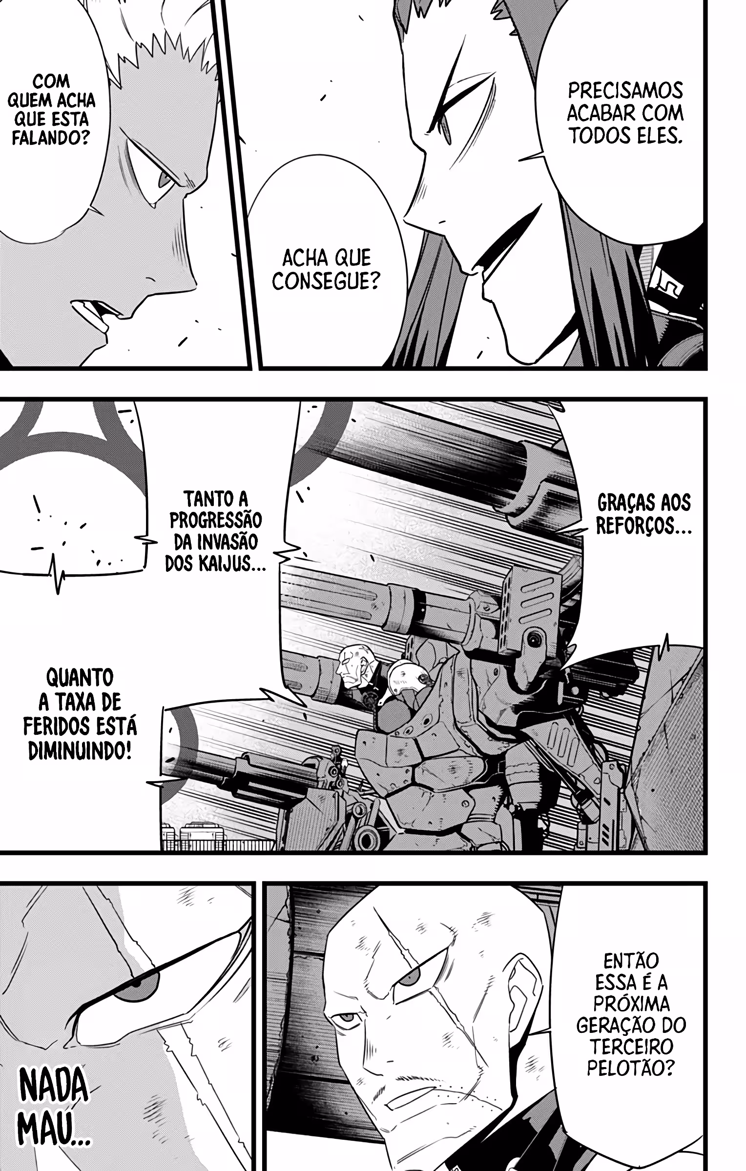 Read Kaiju No 8 PTBR Manga Online