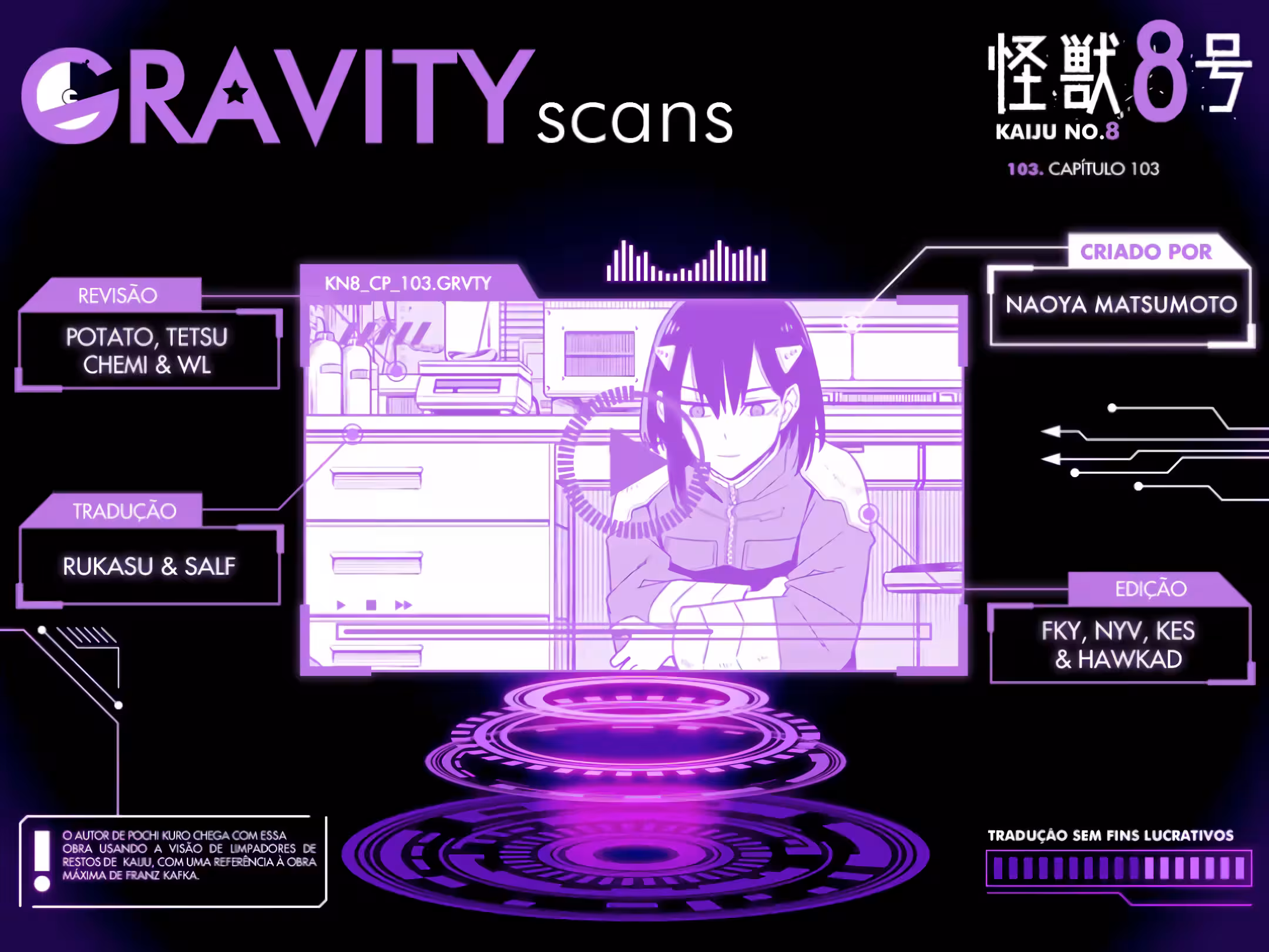 Read Kaiju No 8 PTBR Manga Online