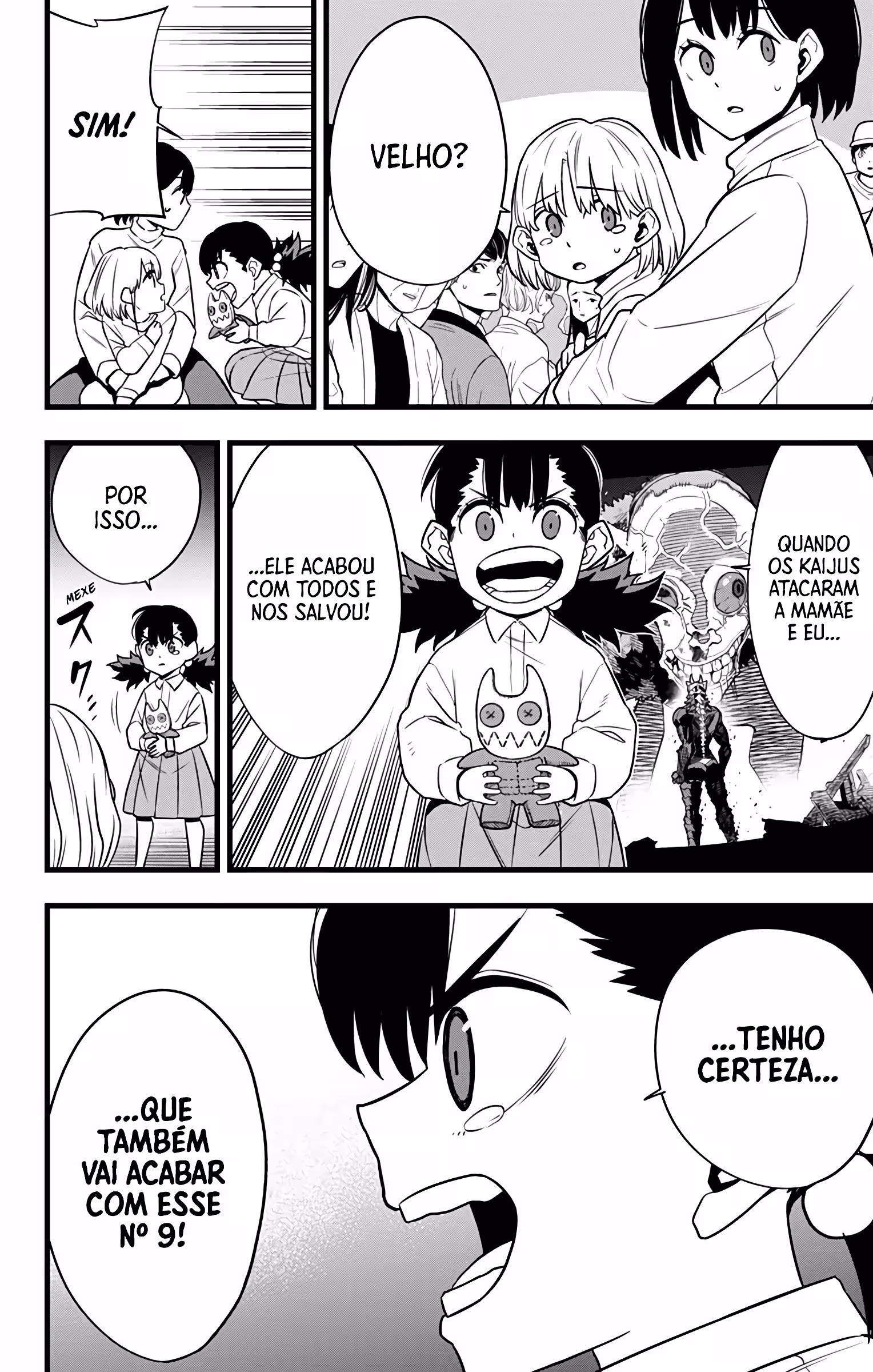 Read Kaiju No 8 PTBR Manga Online