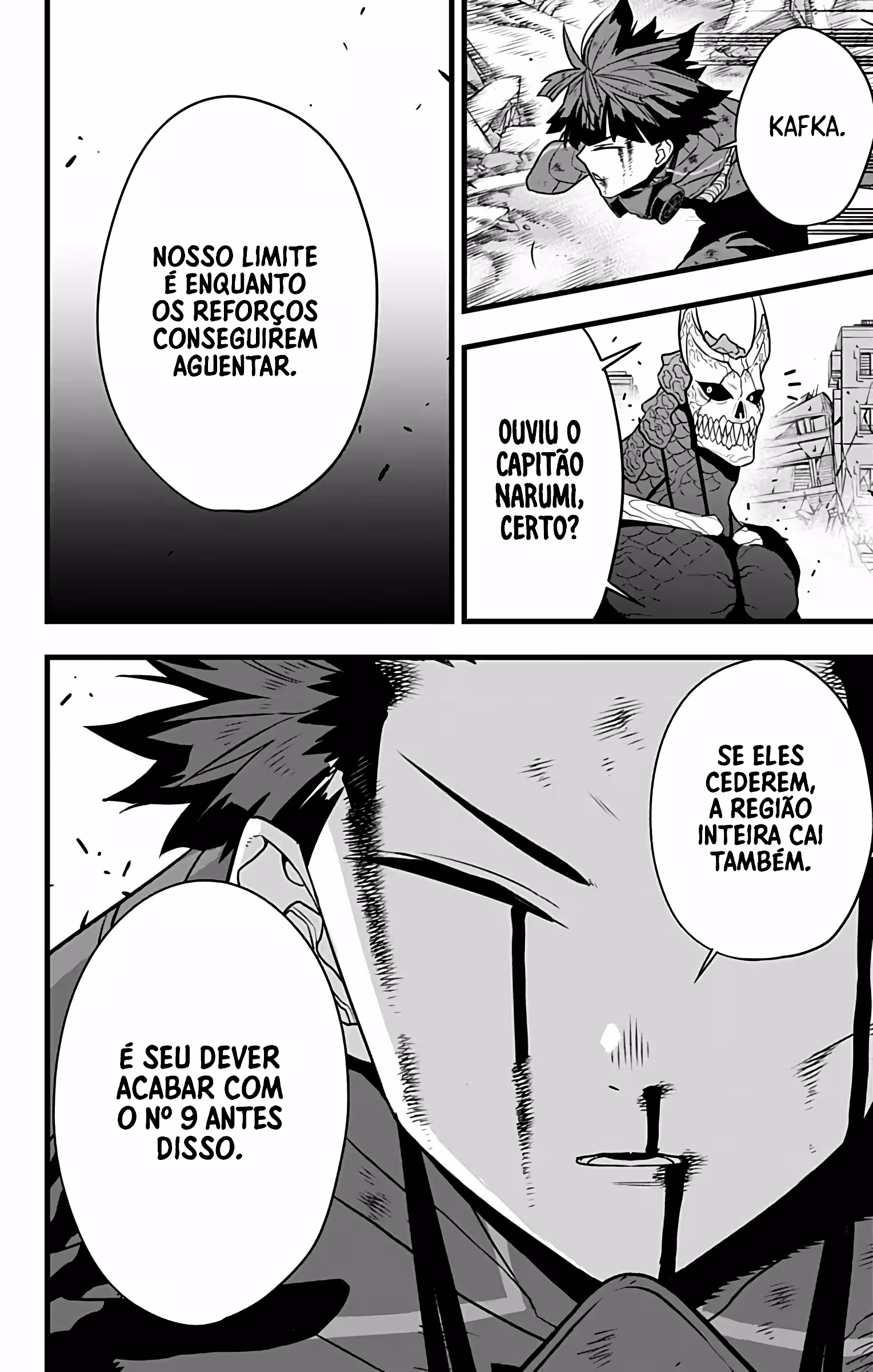 Read Kaiju No 8 PTBR Manga Online