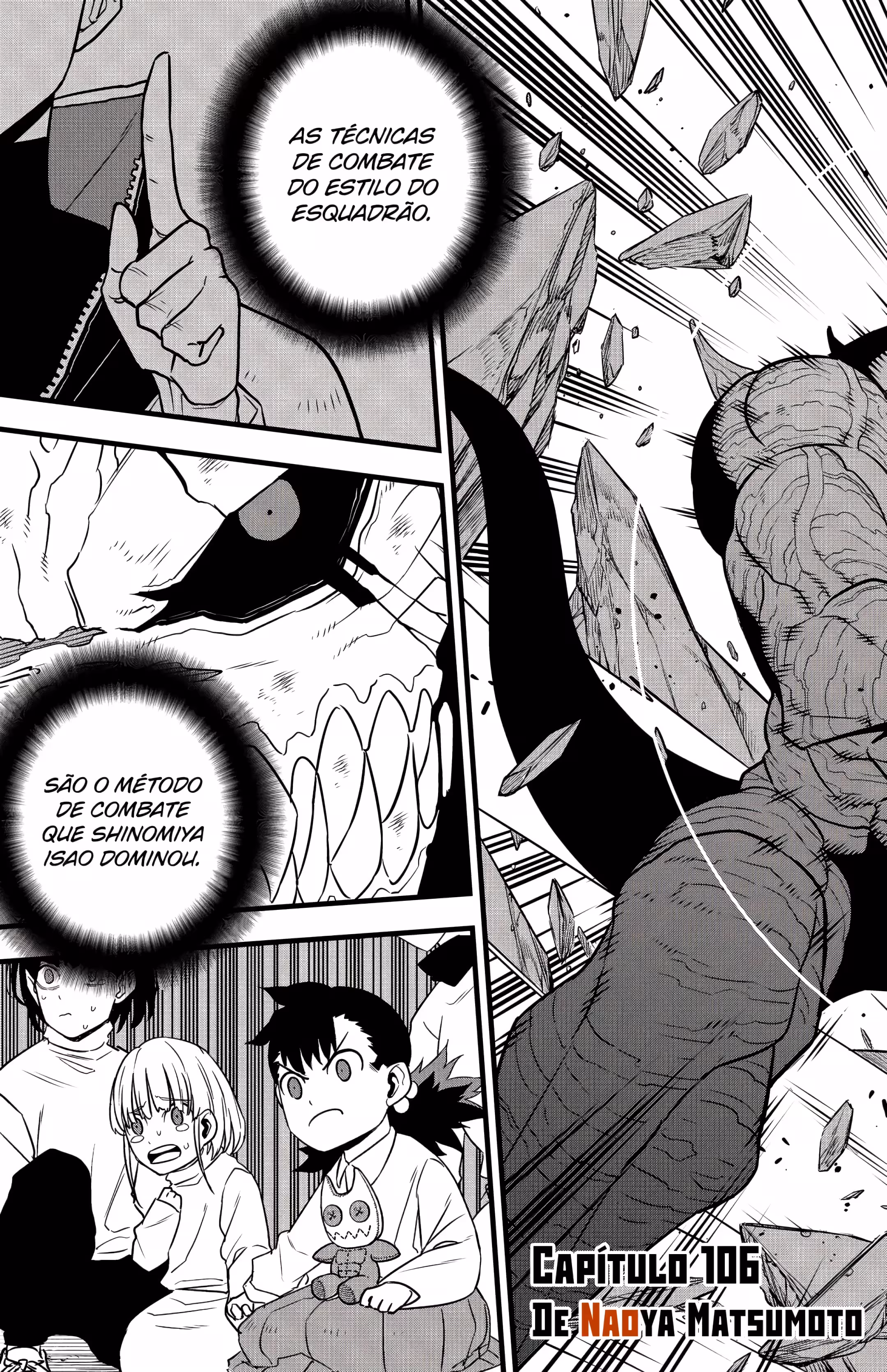 Read Kaiju No 8 PTBR Manga Online