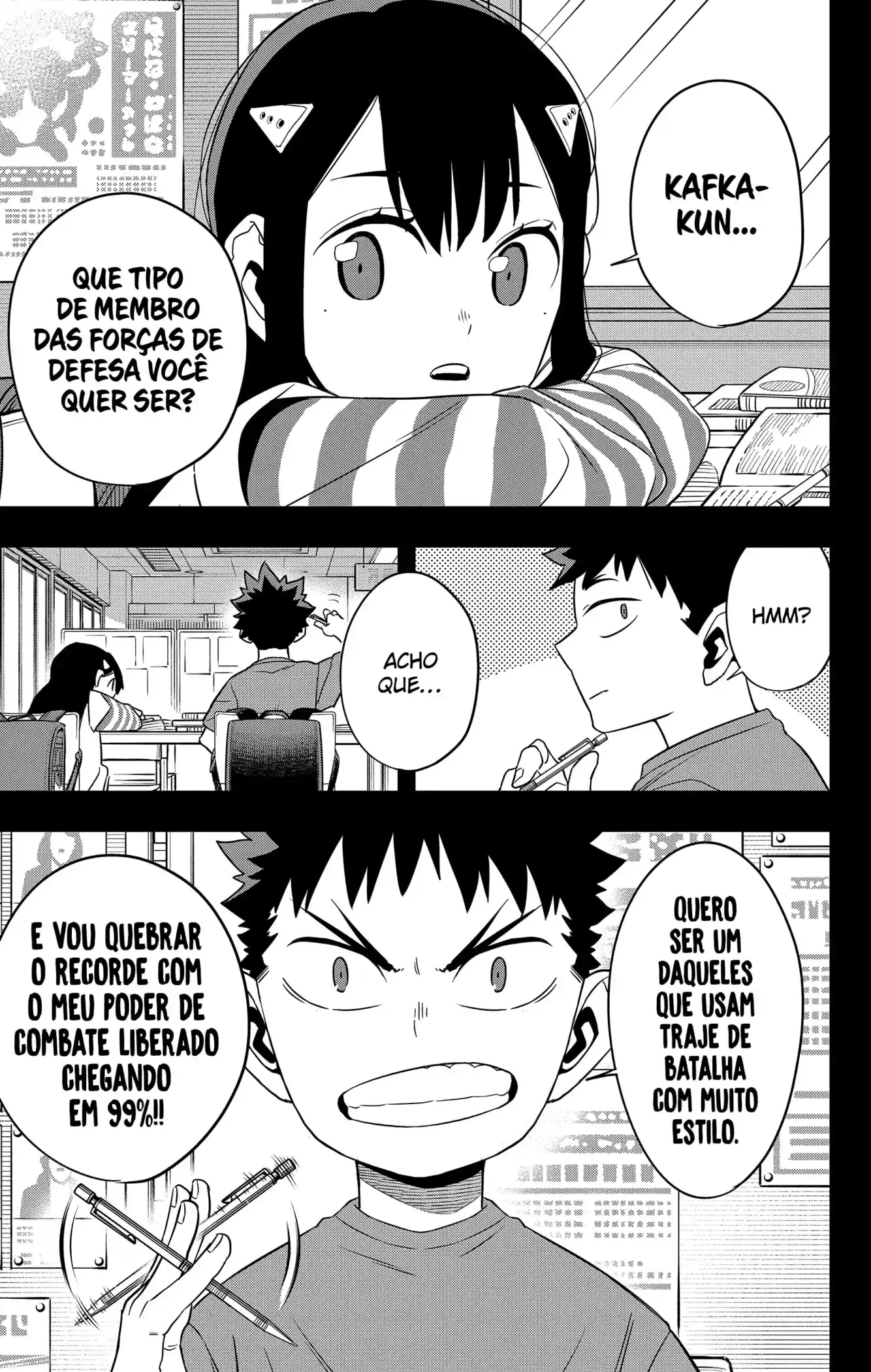 Read Kaiju No 8 PTBR Manga Online