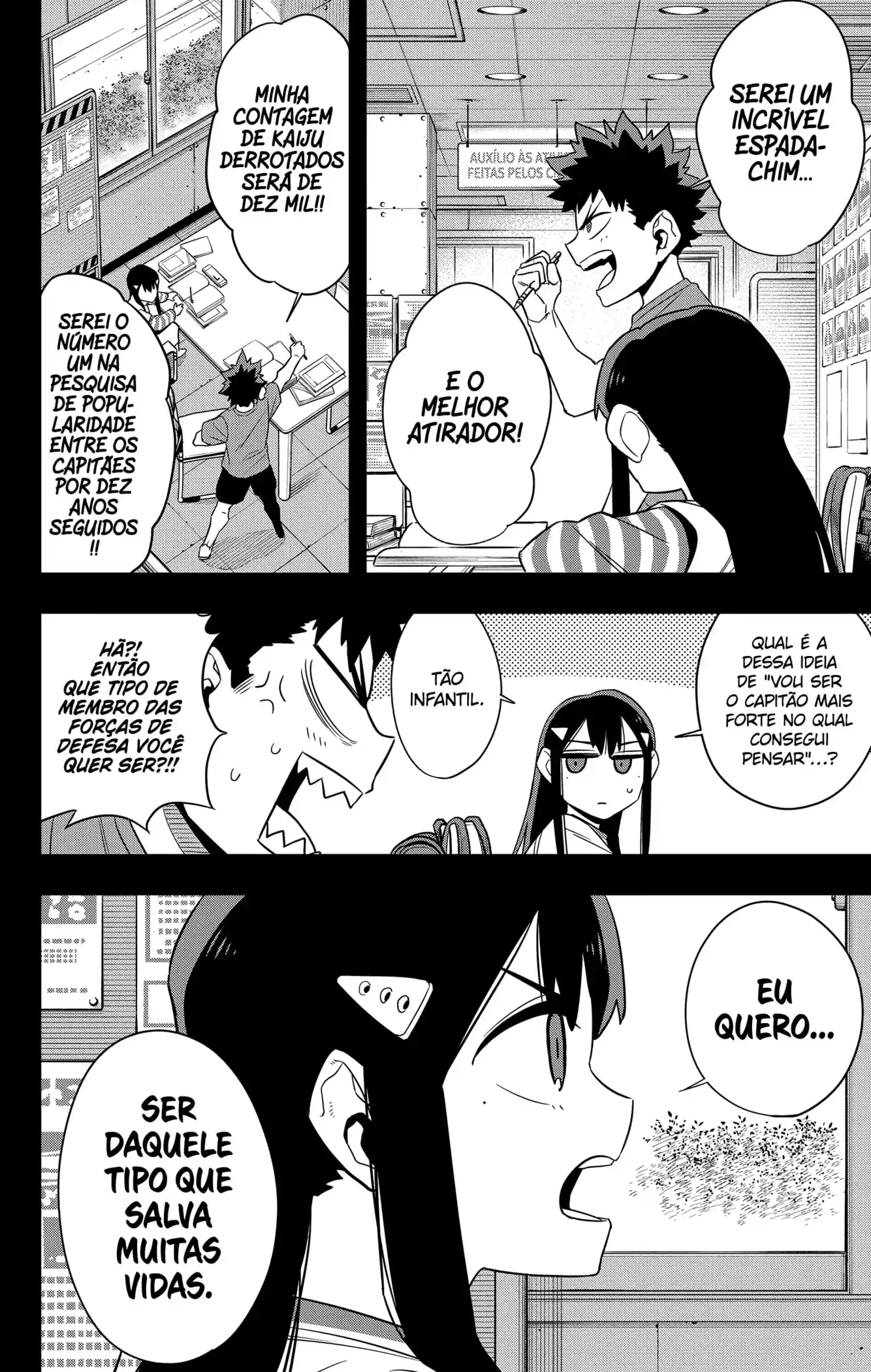 Read Kaiju No 8 PTBR Manga Online