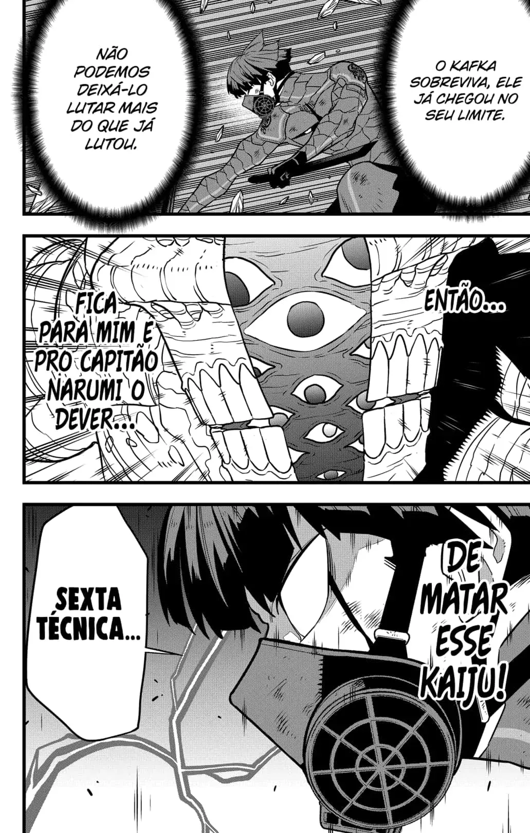 Read Kaiju No 8 PTBR Manga Online