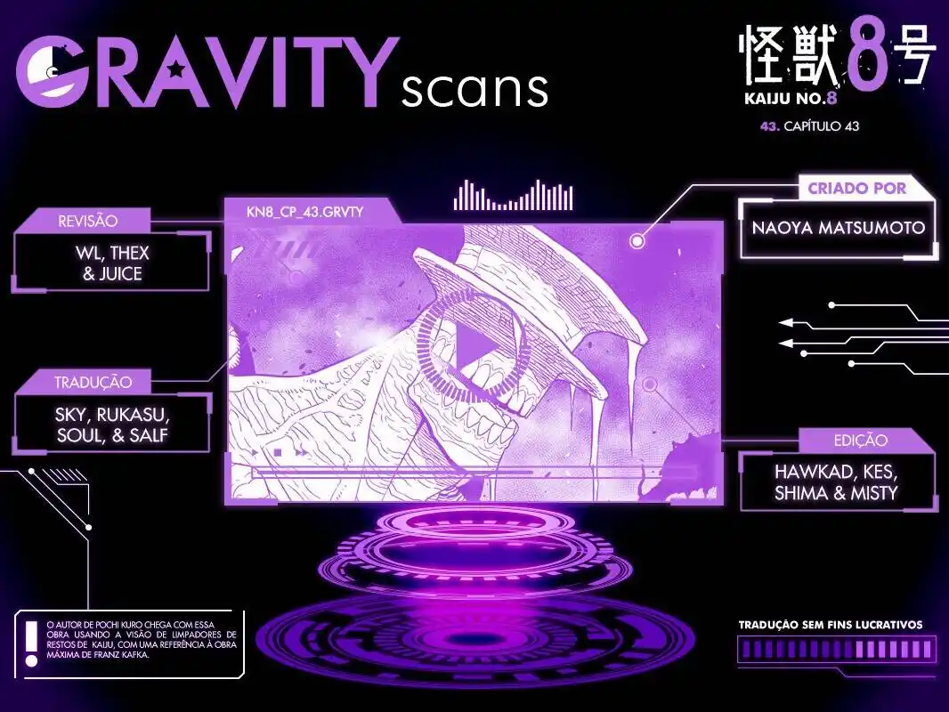 Read Kaiju No 8 PTBR Manga Online