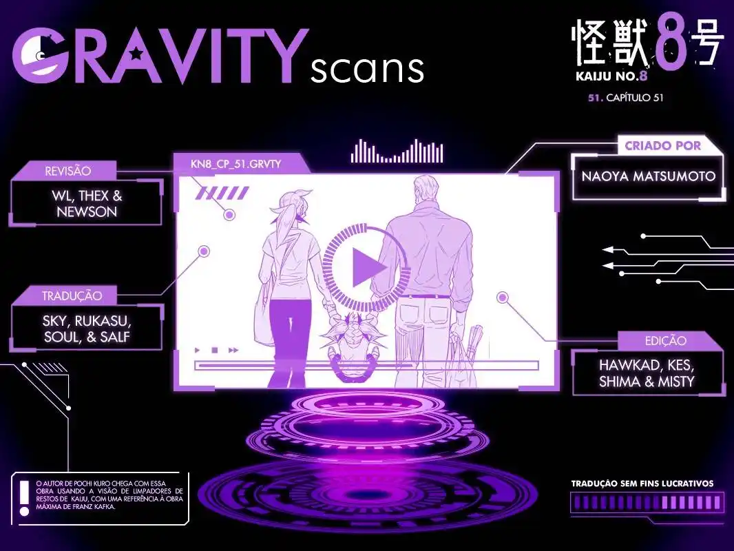 Read Kaiju No 8 PTBR Manga Online