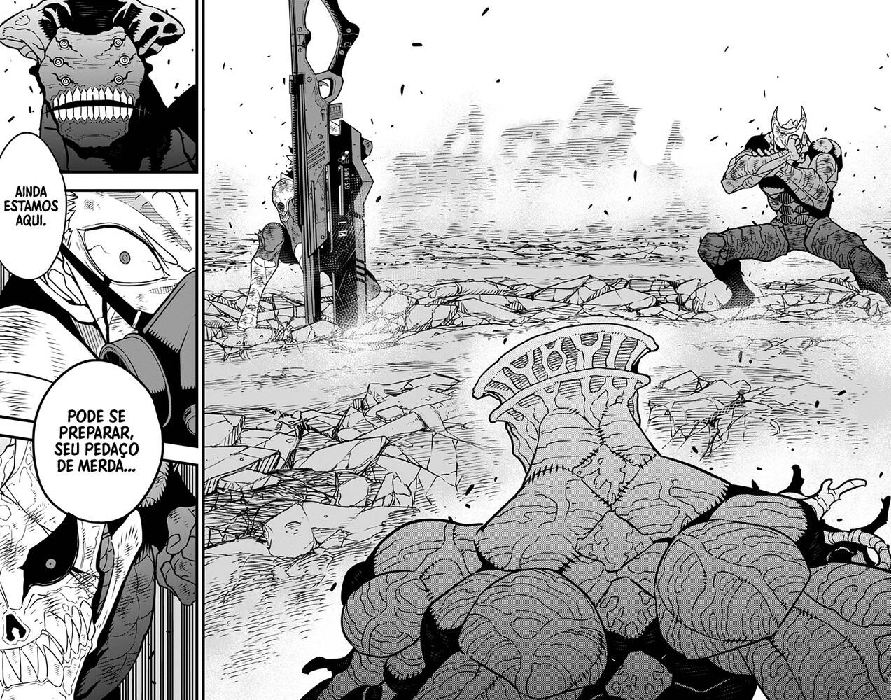 Read Kaiju No 8 PTBR Manga Online