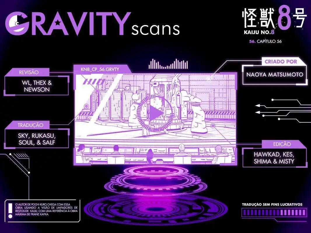 Read Kaiju No 8 PTBR Manga Online