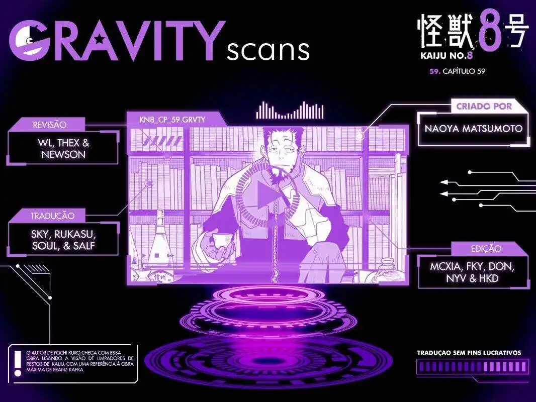 Read Kaiju No 8 PTBR Manga Online