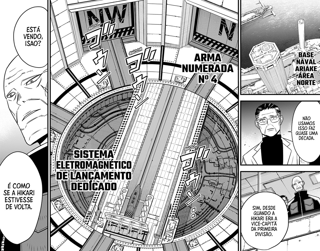 Read Kaiju No 8 PTBR Manga Online