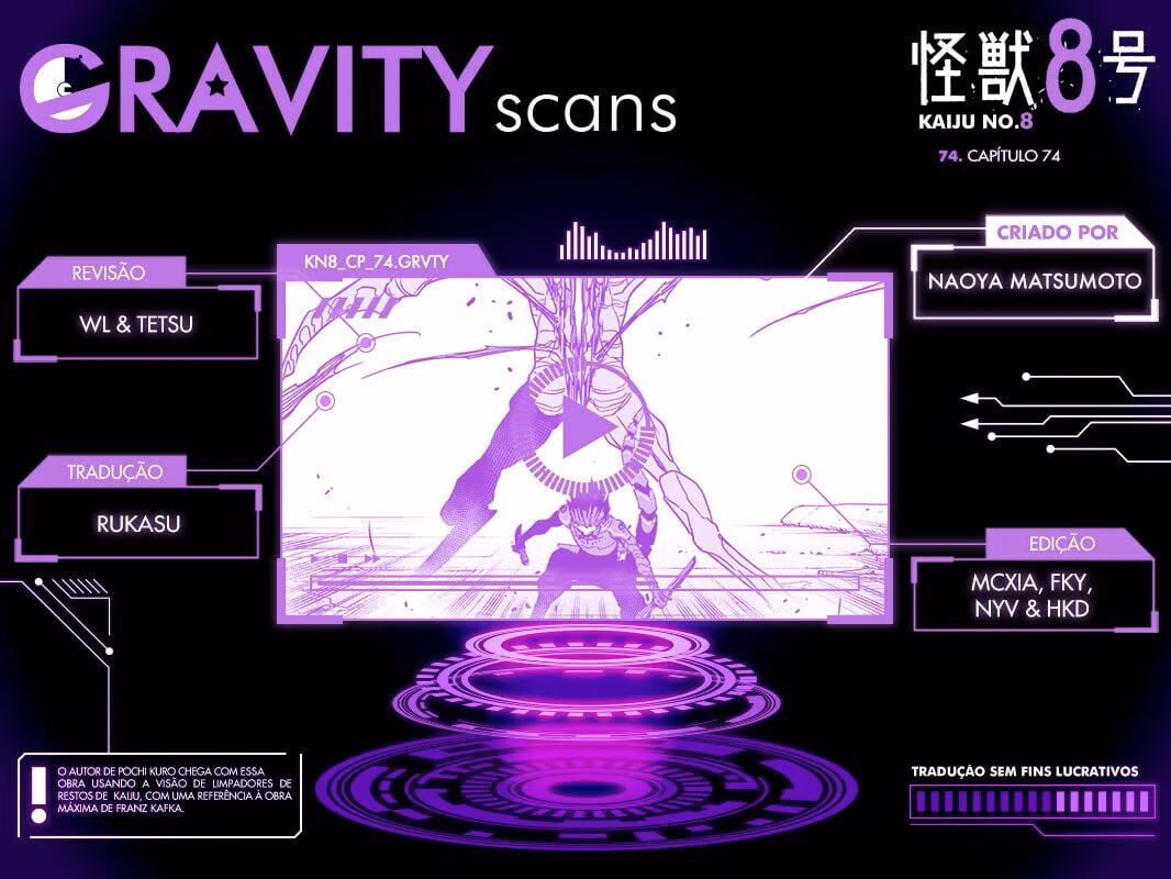 Read Kaiju No 8 PTBR Manga Online