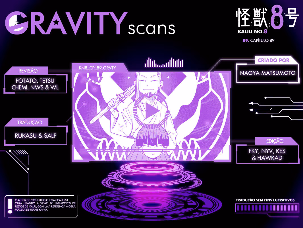 Read Kaiju No 8 PTBR Manga Online