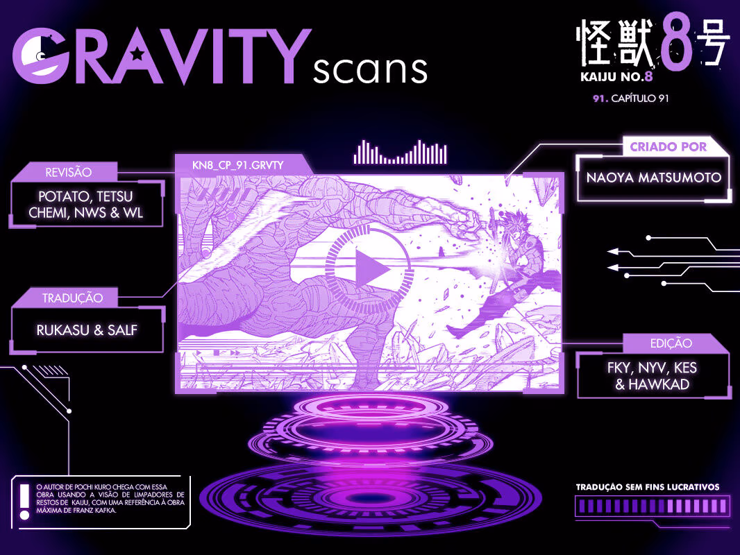 Read Kaiju No 8 PTBR Manga Online