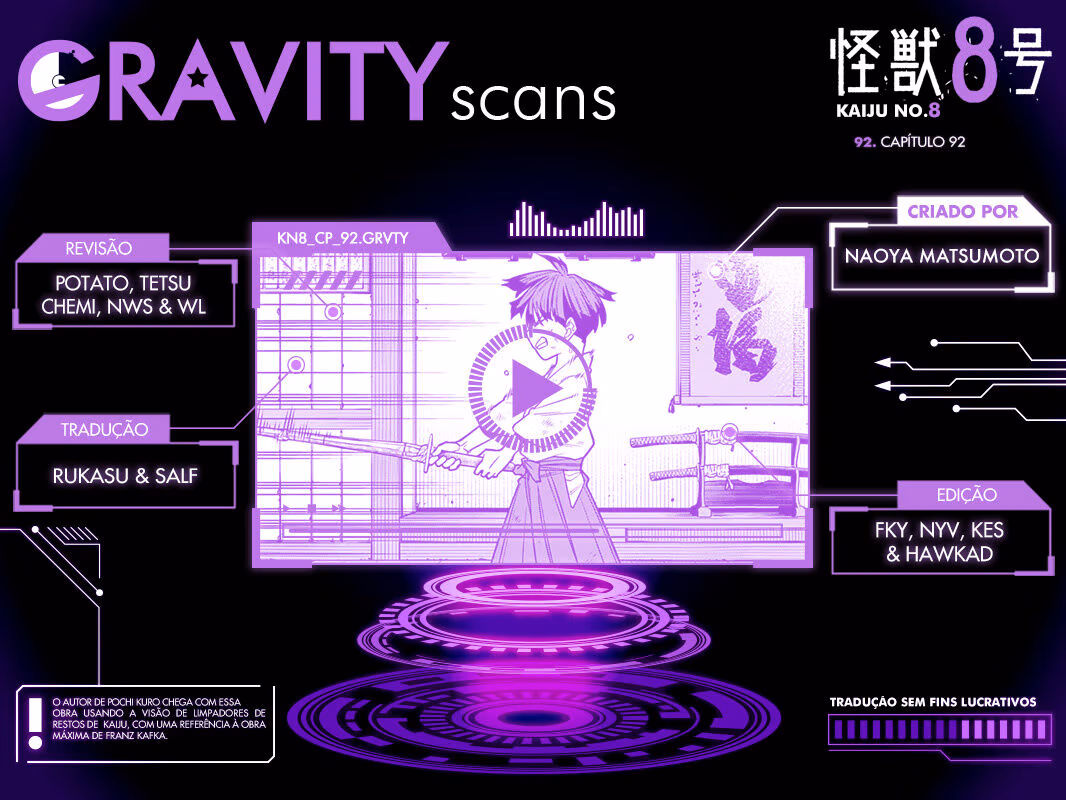 Read Kaiju No 8 PTBR Manga Online