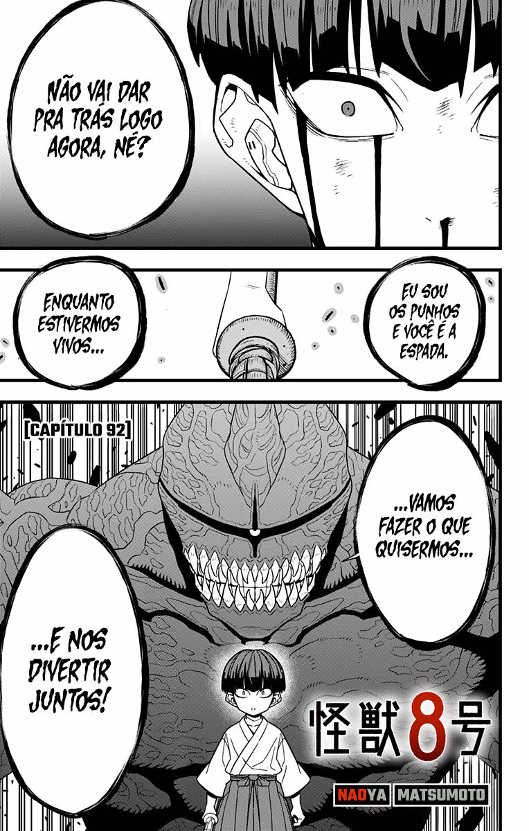 Read Kaiju No 8 PTBR Manga Online