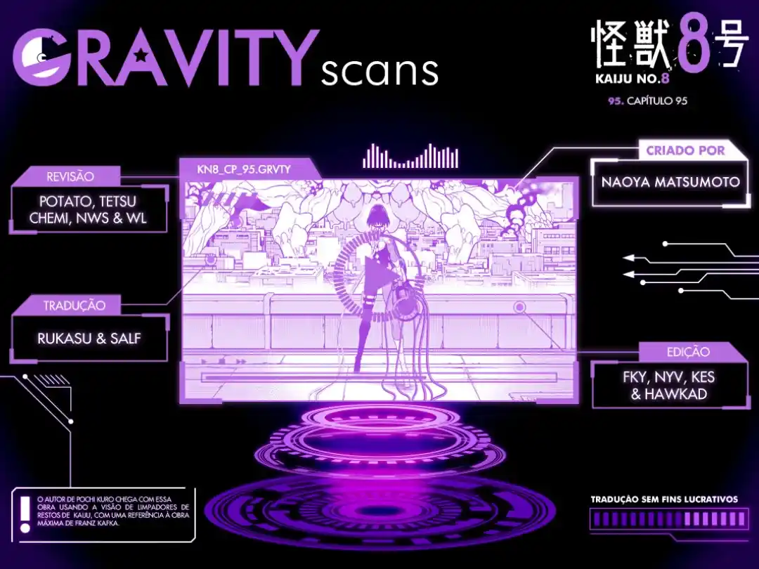 Read Kaiju No 8 PTBR Manga Online