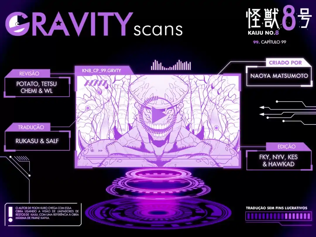 Read Kaiju No 8 PTBR Manga Online