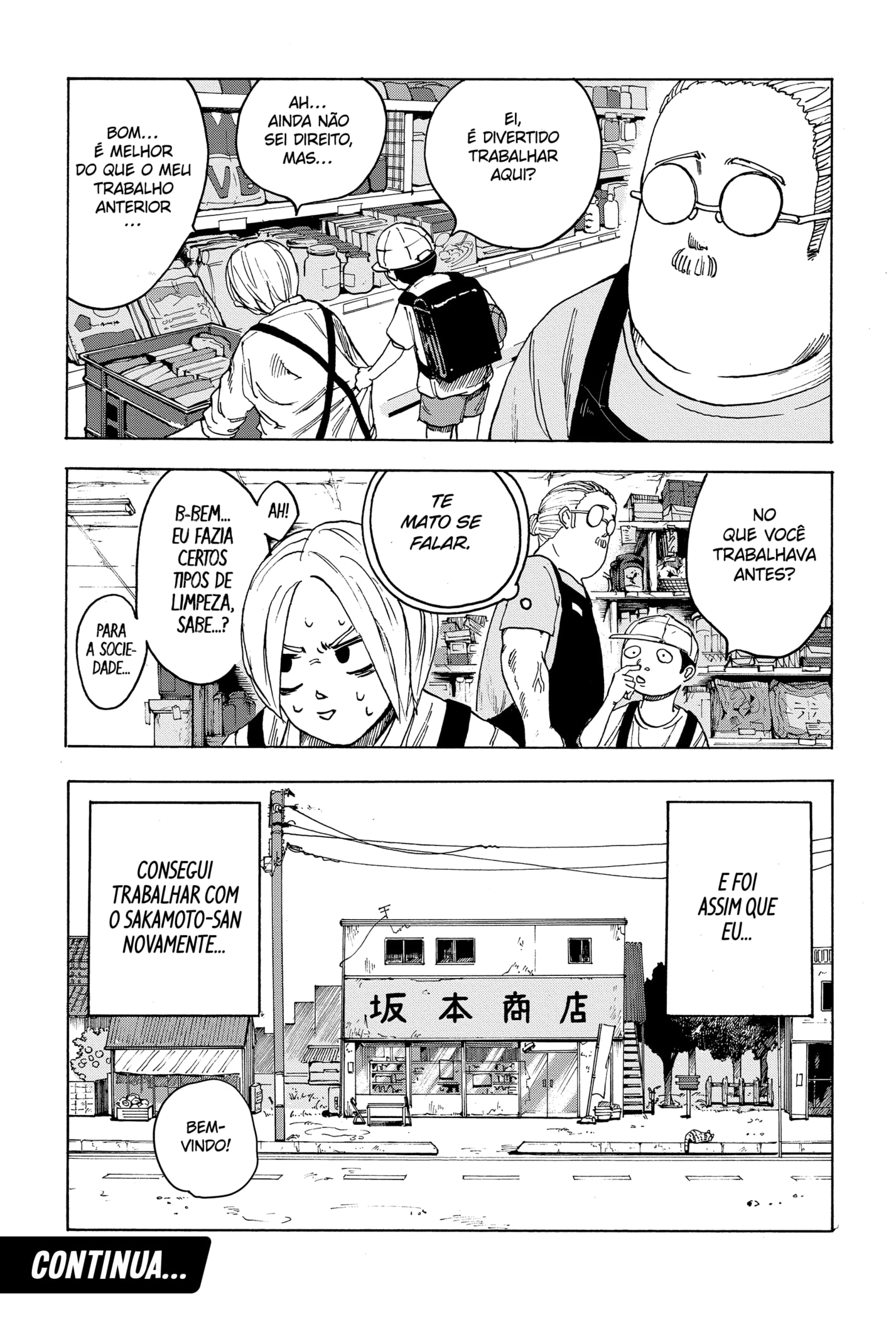 Read SAKAMOTO DAYS PTBR Manga Online