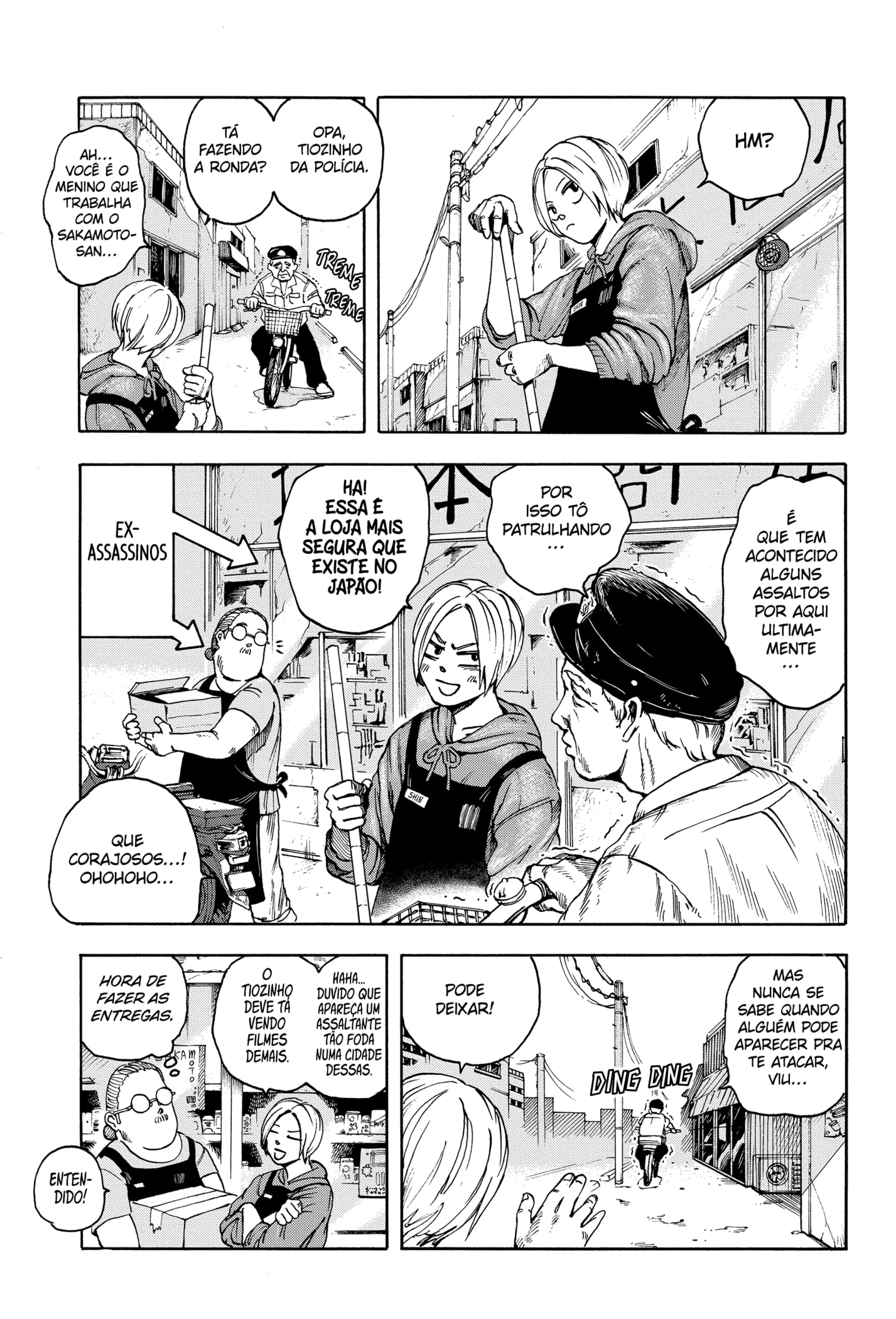 Read SAKAMOTO DAYS PTBR Manga Online