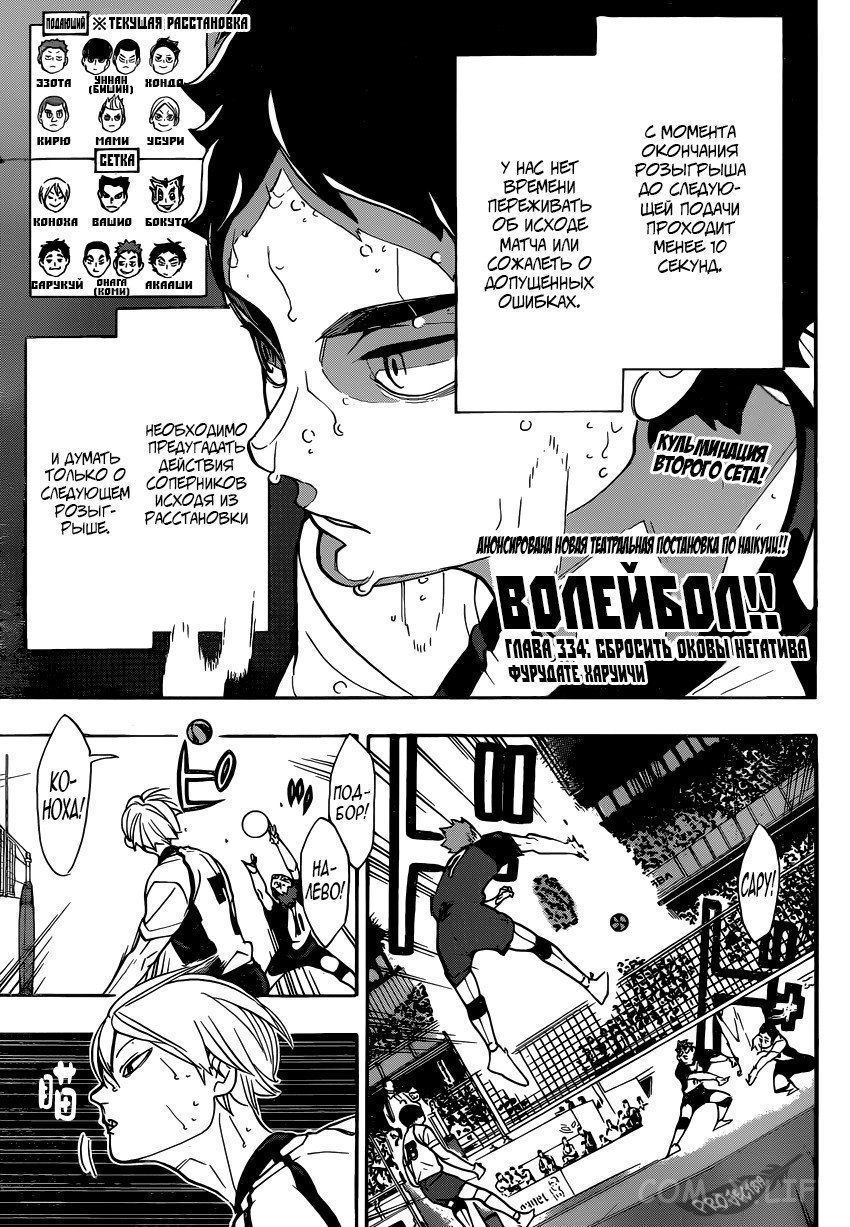Read Волейбол!! RU Manga Online