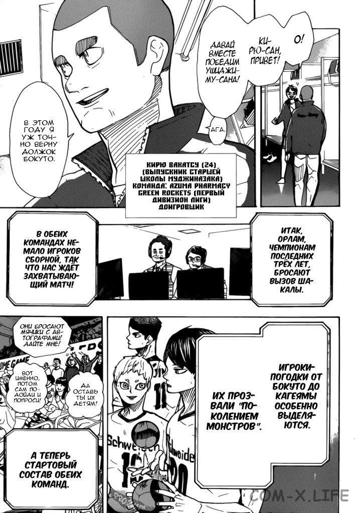 Read Волейбол!! RU Manga Online