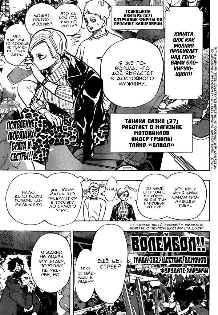 Read Волейбол!! RU Manga Online