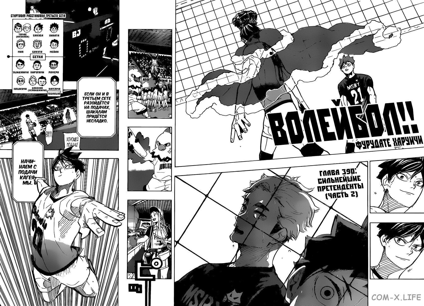 Read Волейбол!! RU Manga Online