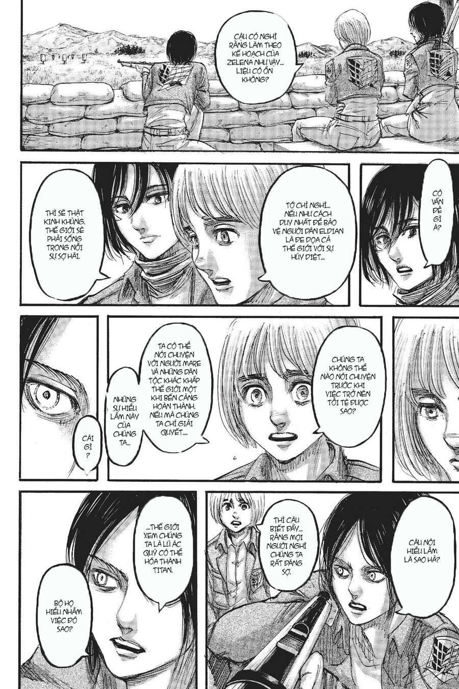 Read Đại Chiến Người Khổng Lồ VI Manga Online