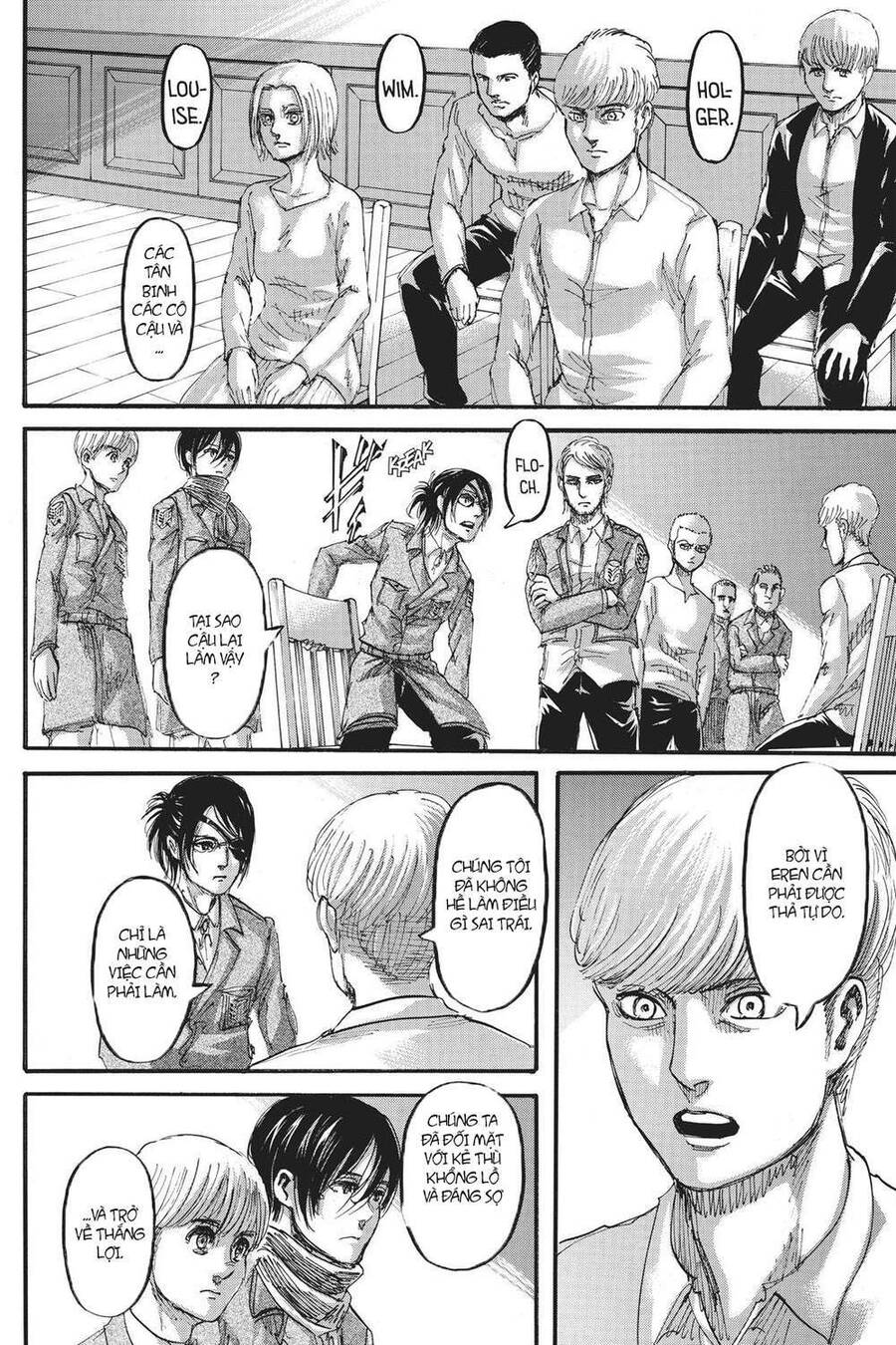 Read Đại Chiến Người Khổng Lồ VI Manga Online