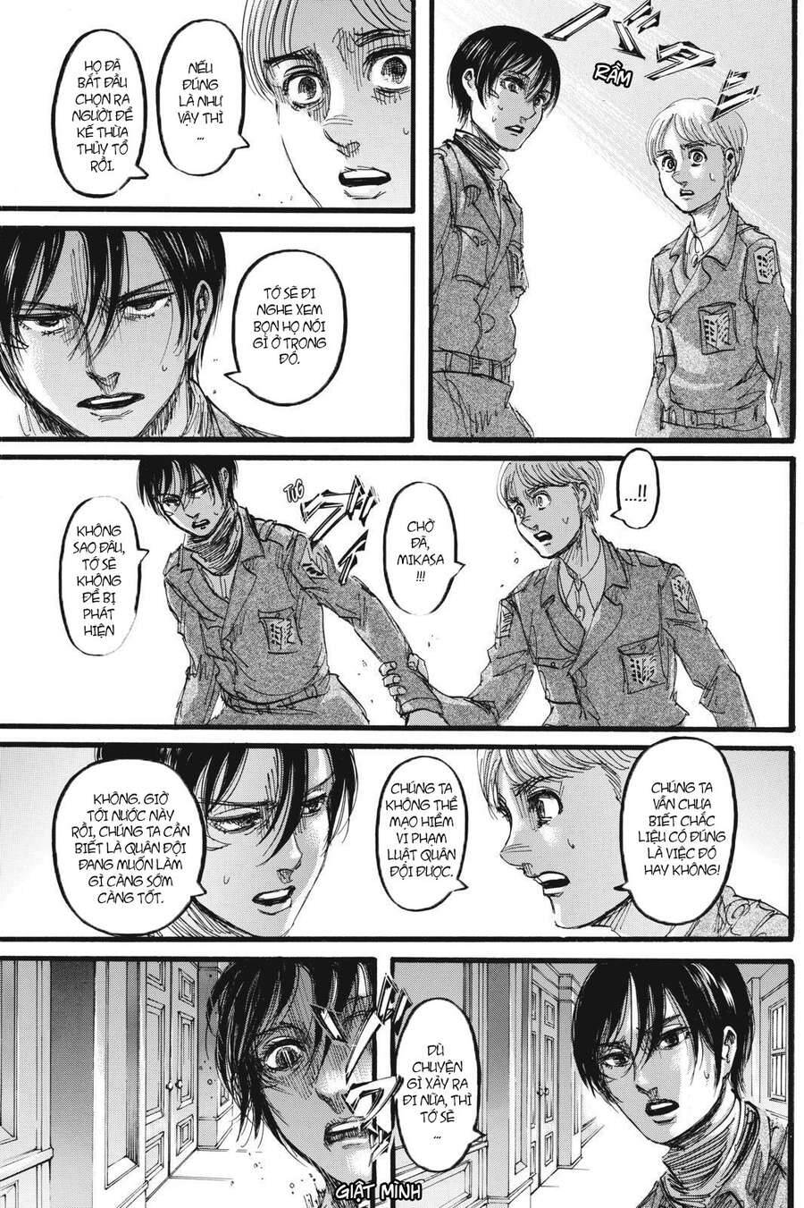 Read Đại Chiến Người Khổng Lồ VI Manga Online