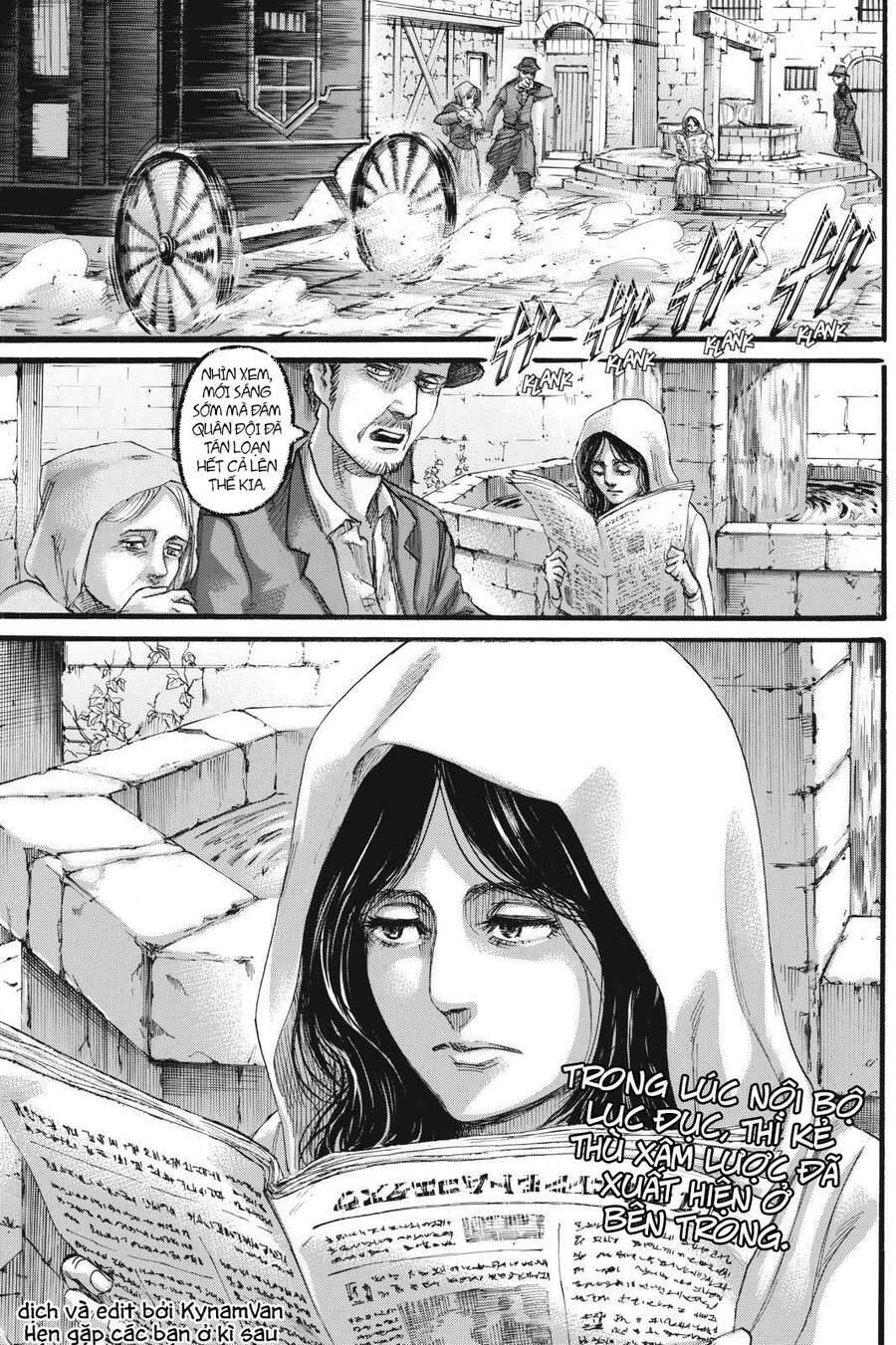 Read Đại Chiến Người Khổng Lồ VI Manga Online