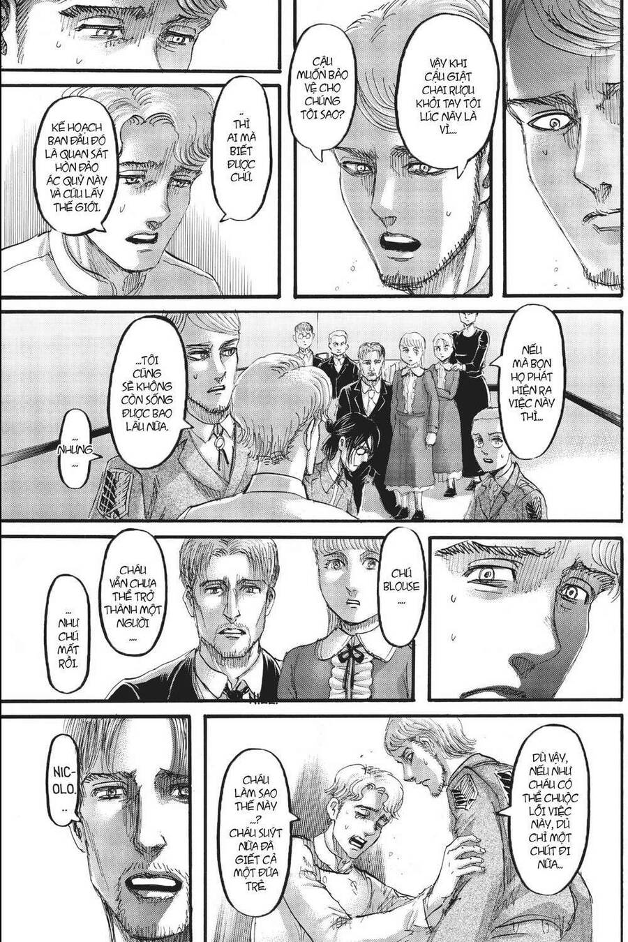 Read Đại Chiến Người Khổng Lồ VI Manga Online