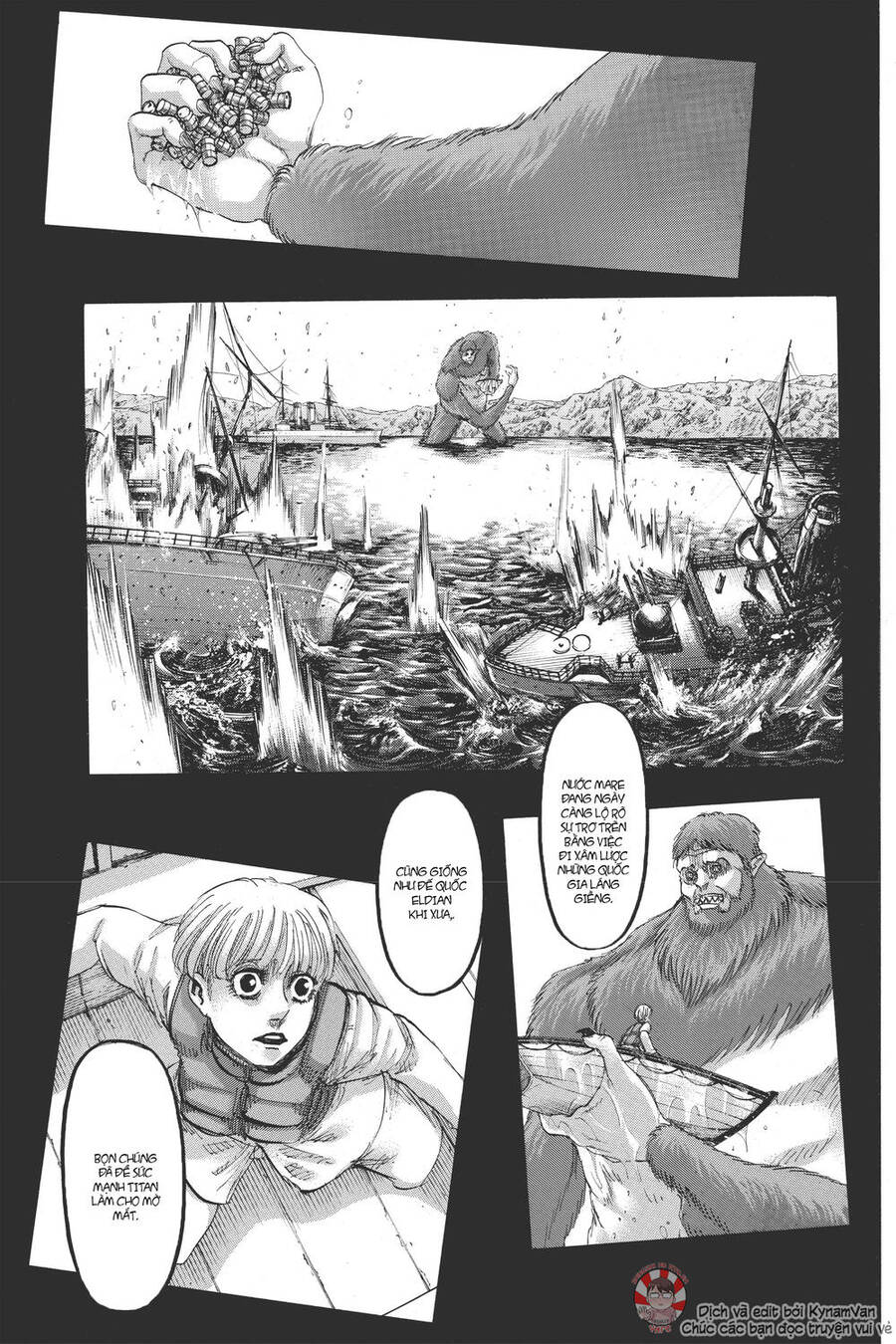 Read Đại Chiến Người Khổng Lồ VI Manga Online