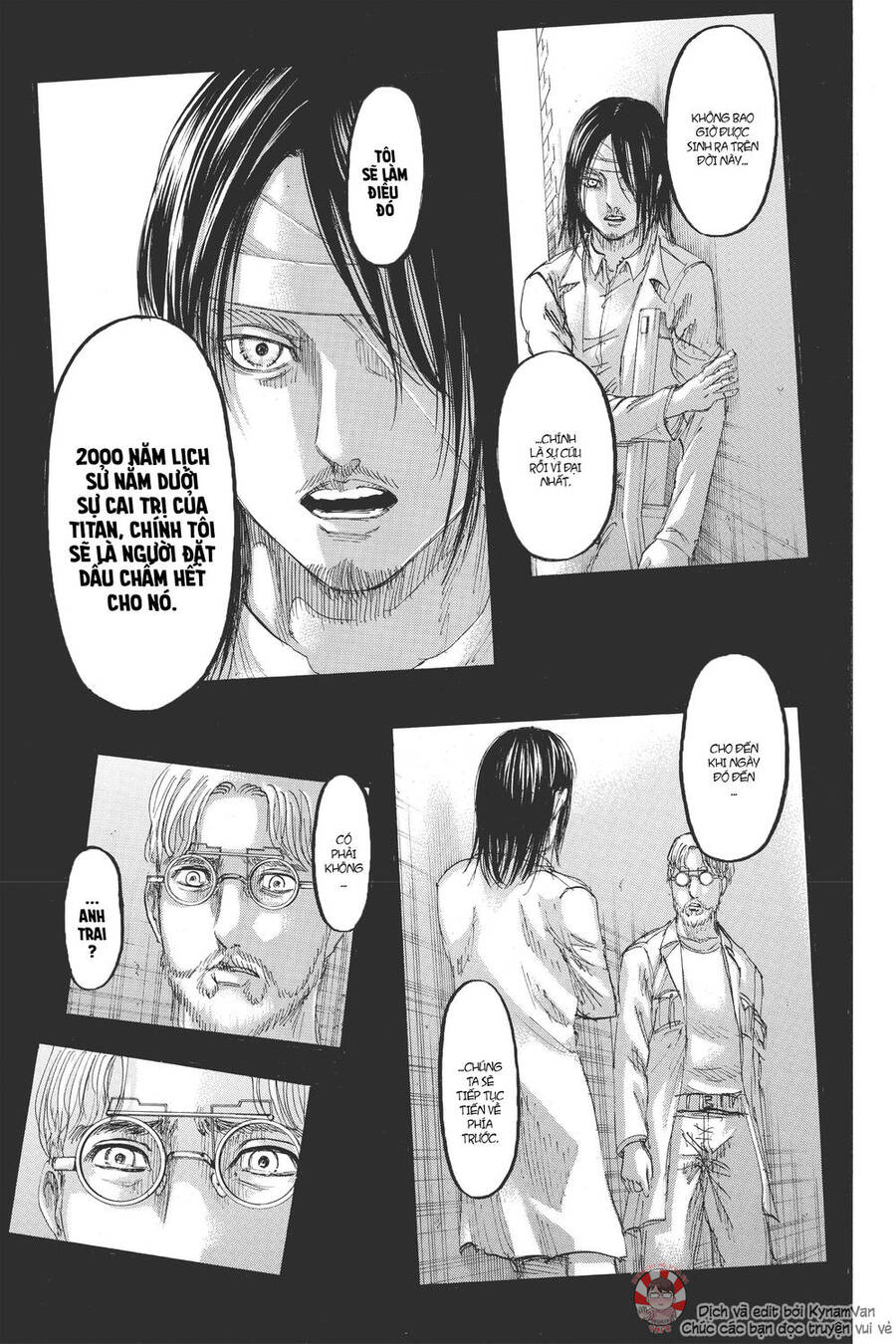 Read Đại Chiến Người Khổng Lồ VI Manga Online