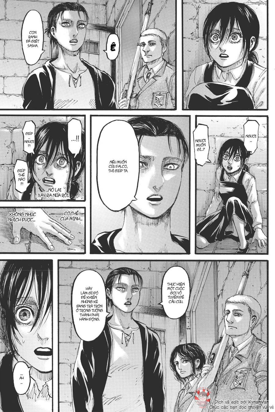 Read Đại Chiến Người Khổng Lồ VI Manga Online