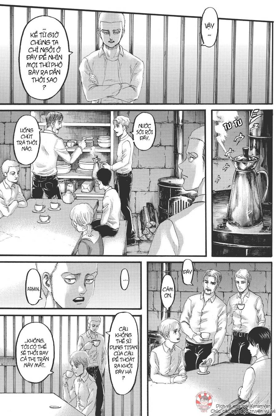 Read Đại Chiến Người Khổng Lồ VI Manga Online