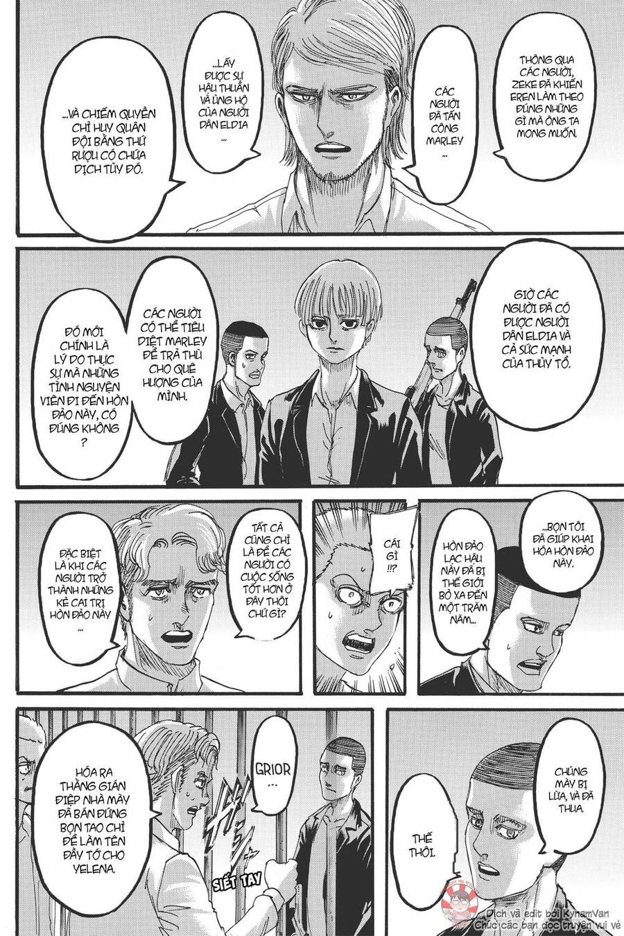 Read Đại Chiến Người Khổng Lồ VI Manga Online