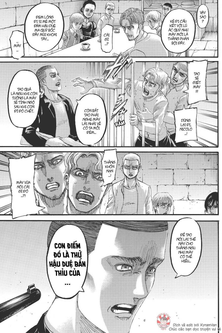 Read Đại Chiến Người Khổng Lồ VI Manga Online