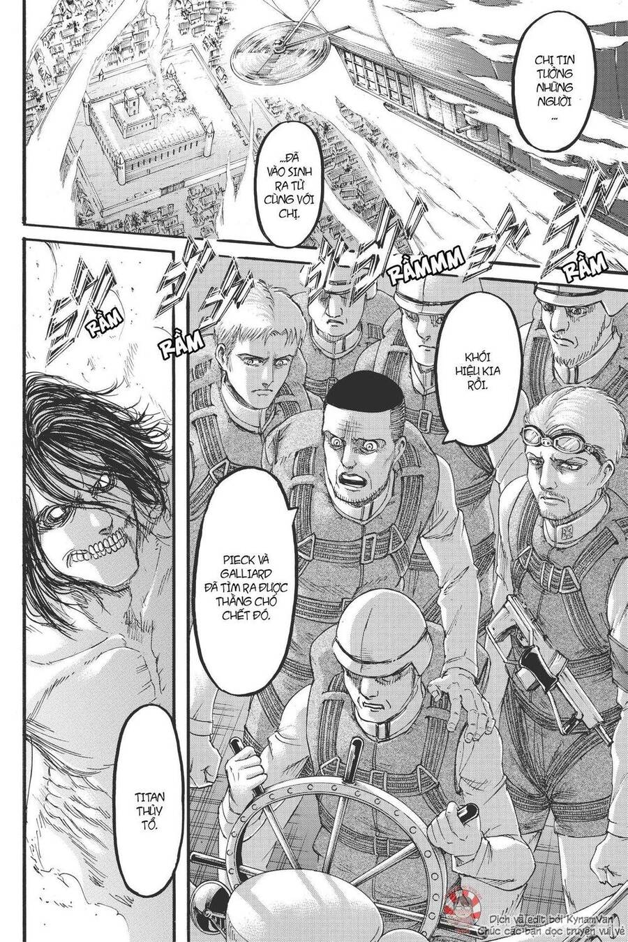 Read Đại Chiến Người Khổng Lồ VI Manga Online