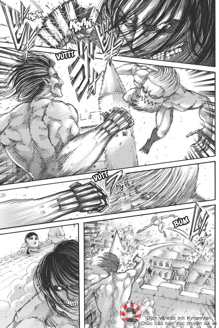 Read Đại Chiến Người Khổng Lồ VI Manga Online