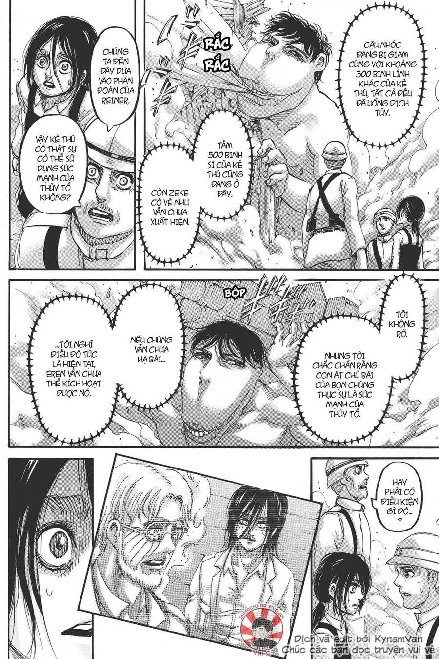 Read Đại Chiến Người Khổng Lồ VI Manga Online