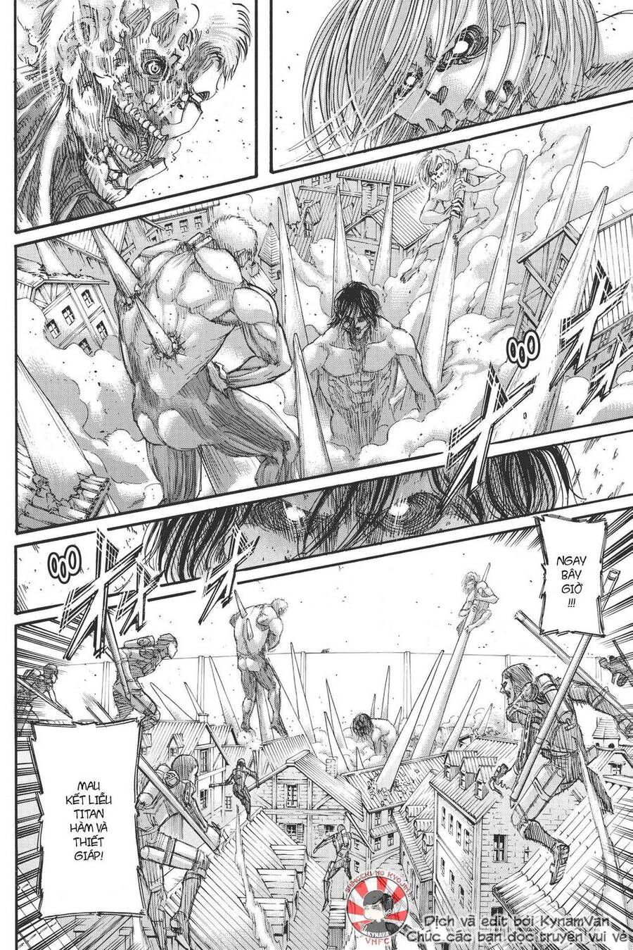 Read Đại Chiến Người Khổng Lồ VI Manga Online