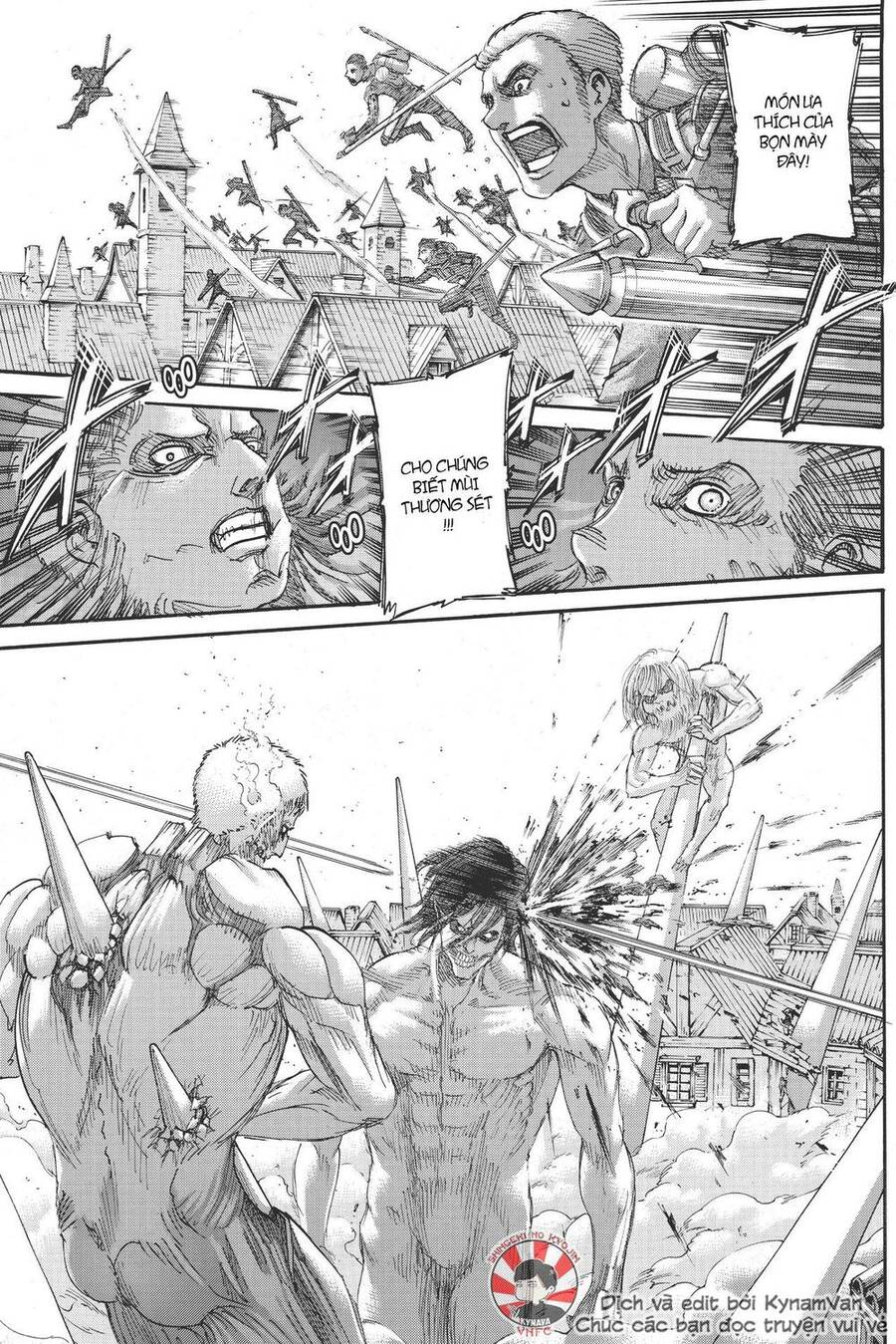 Read Đại Chiến Người Khổng Lồ VI Manga Online