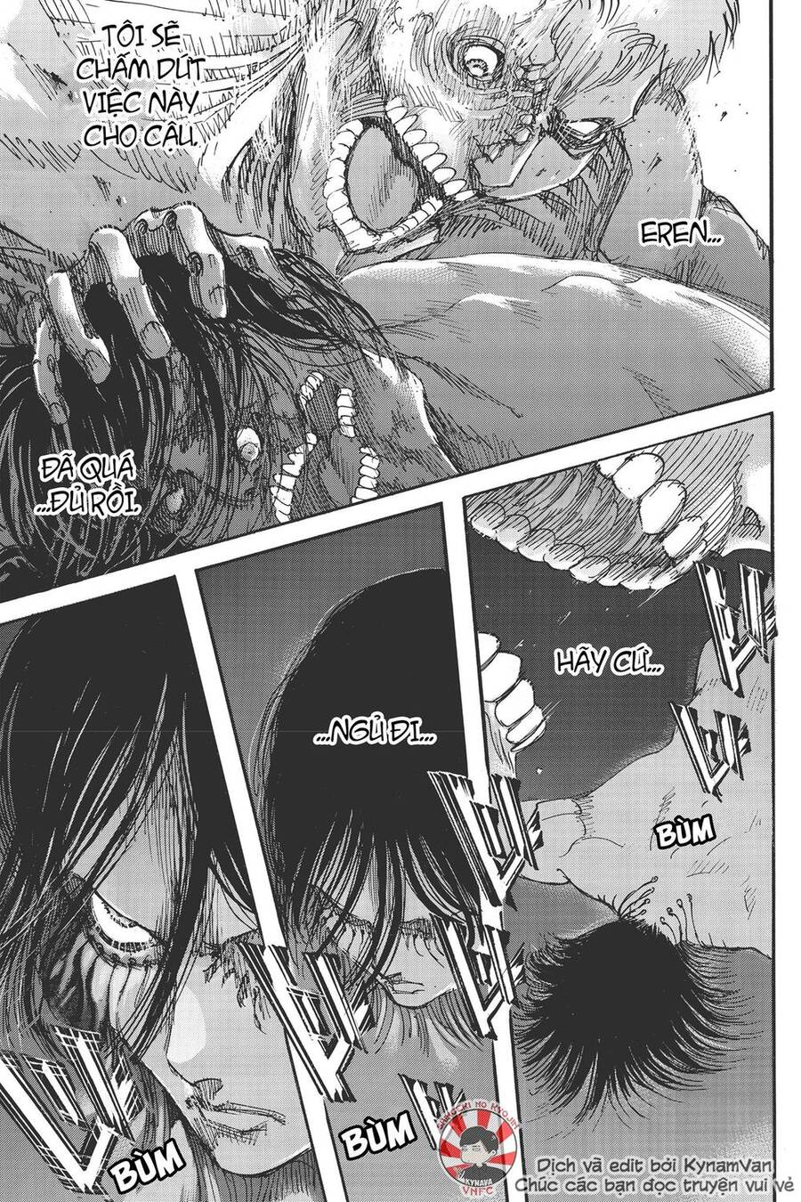 Read Đại Chiến Người Khổng Lồ VI Manga Online